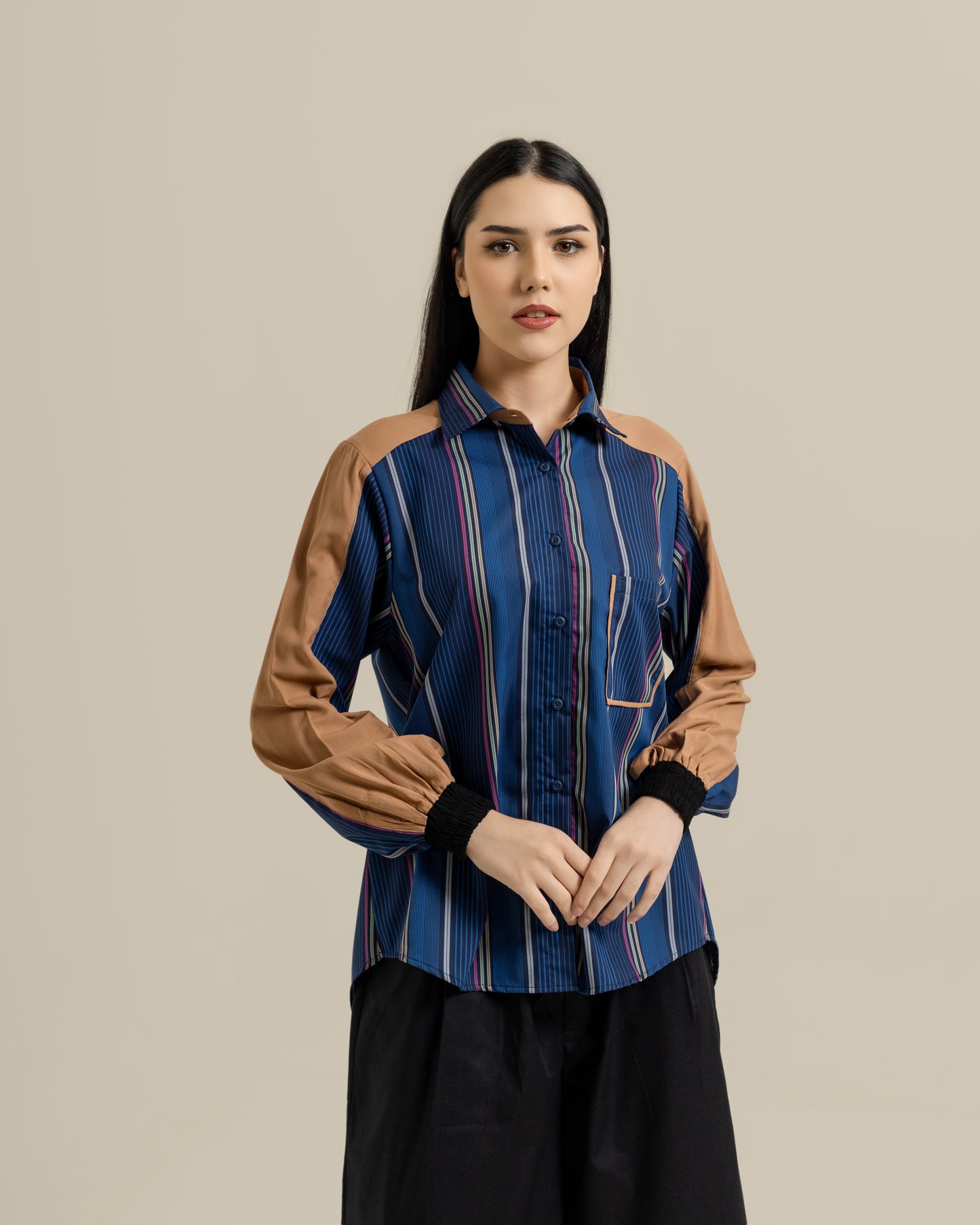 Bonnie Shirt in Navy