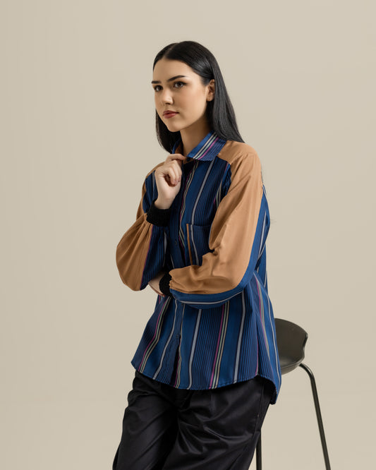 Bonnie Shirt in Navy
