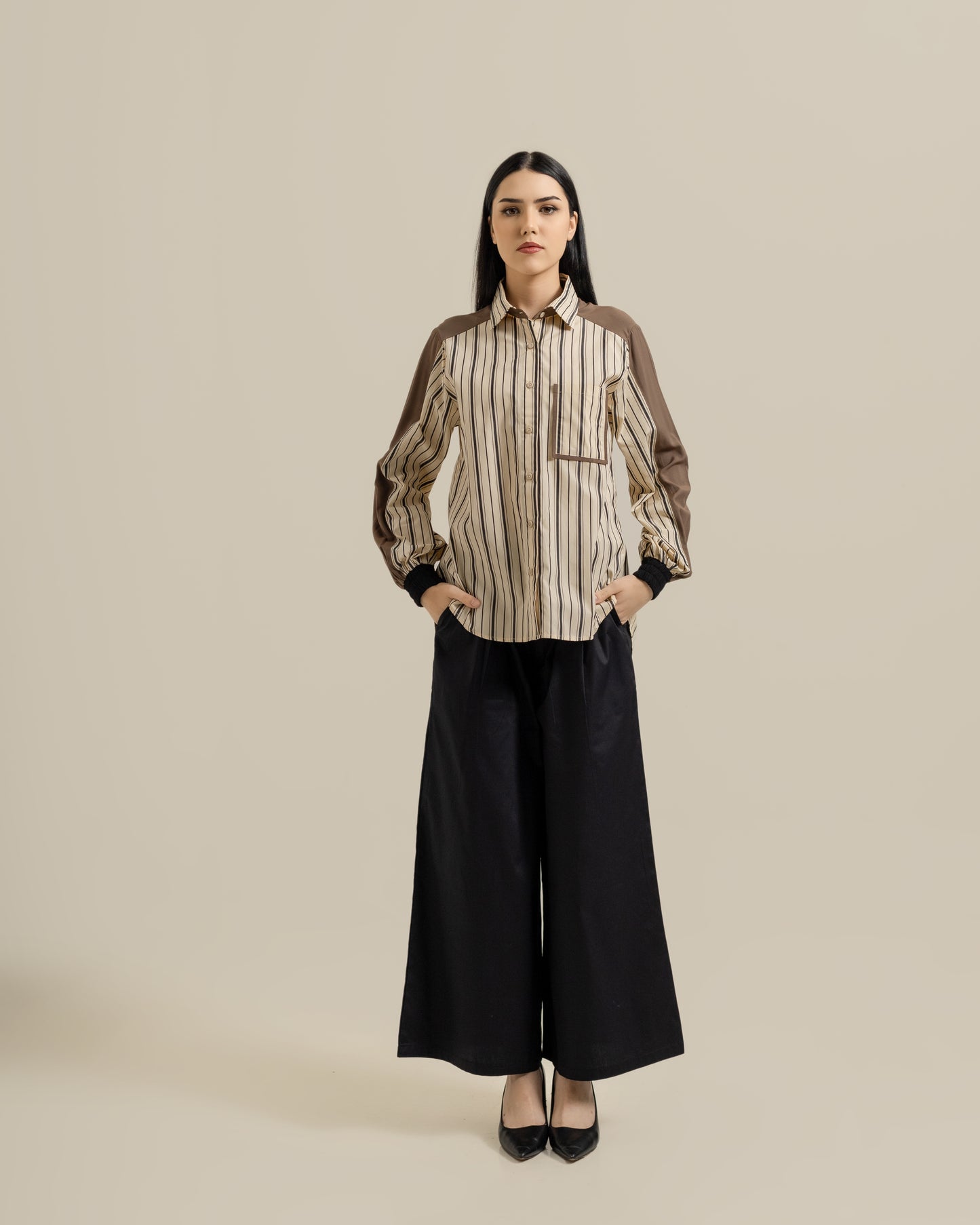 Bonnie Shirt in Brown