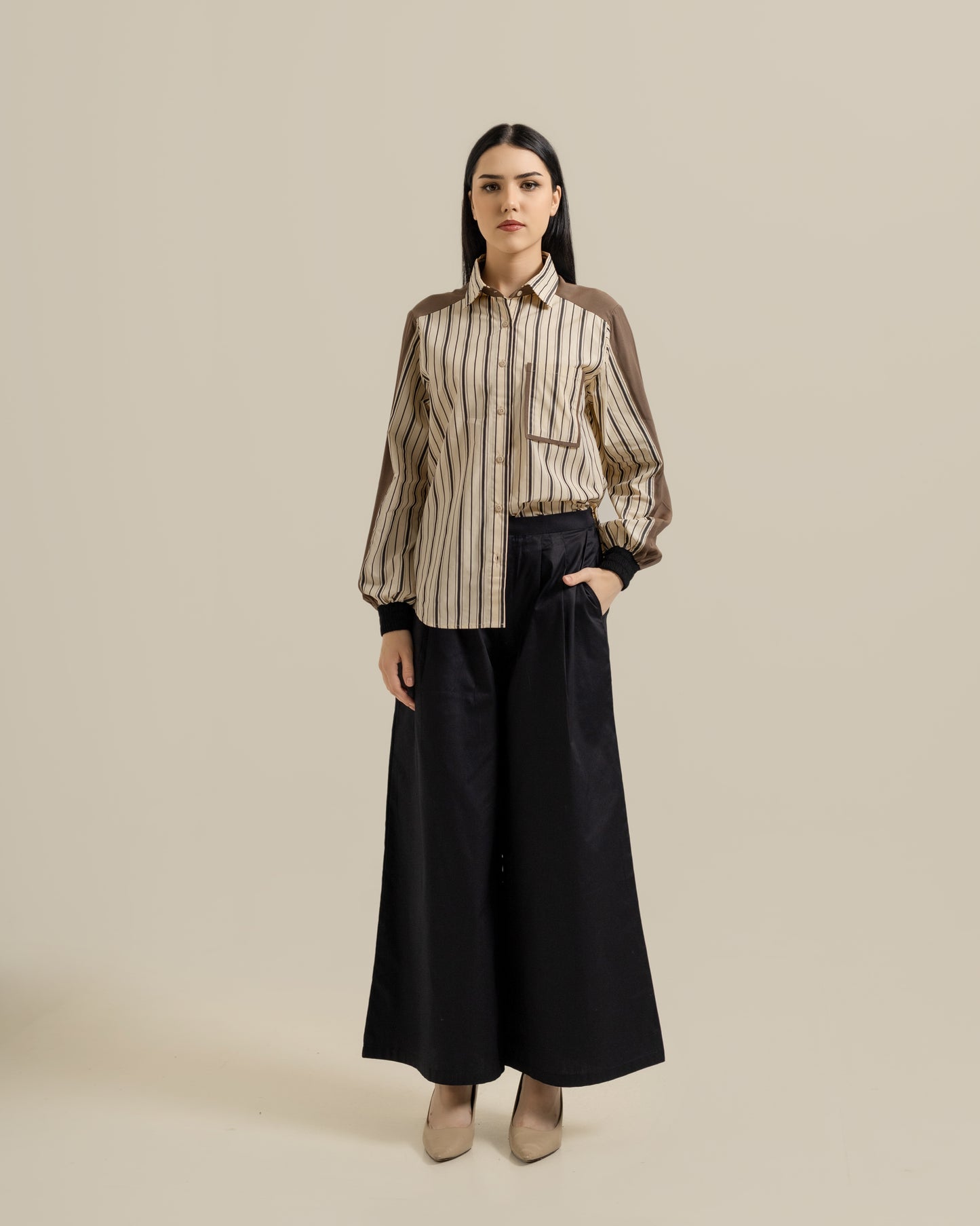 Bonnie Shirt in Brown
