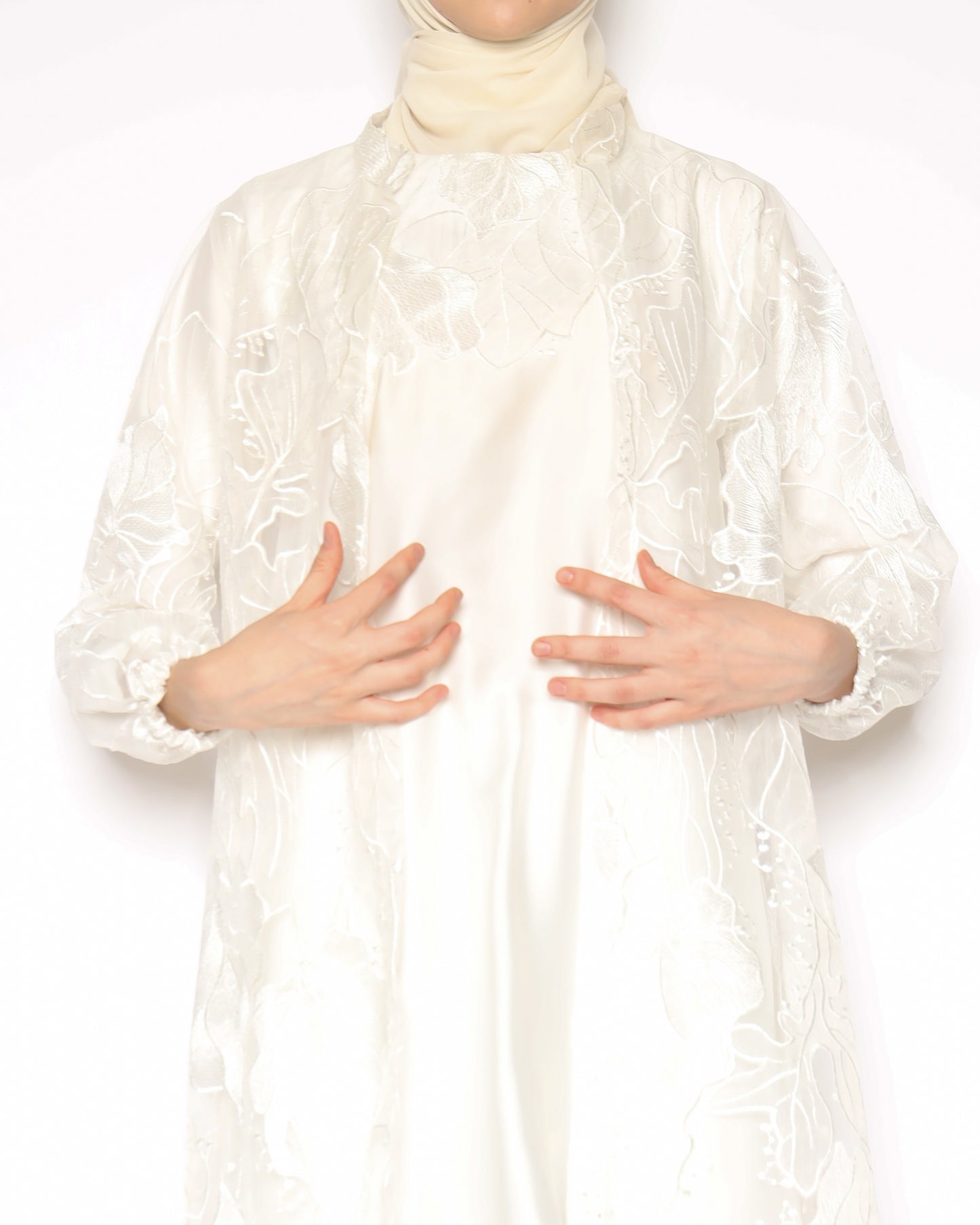 Omeera Women Matching Set White