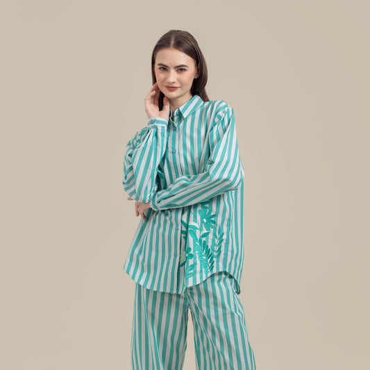 HANNIYA STRIPE GREEN