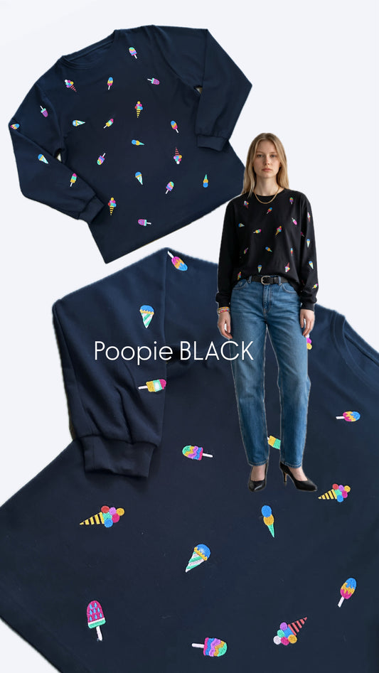 Poopie Longsleeve Tees (PRE-ORDER)
