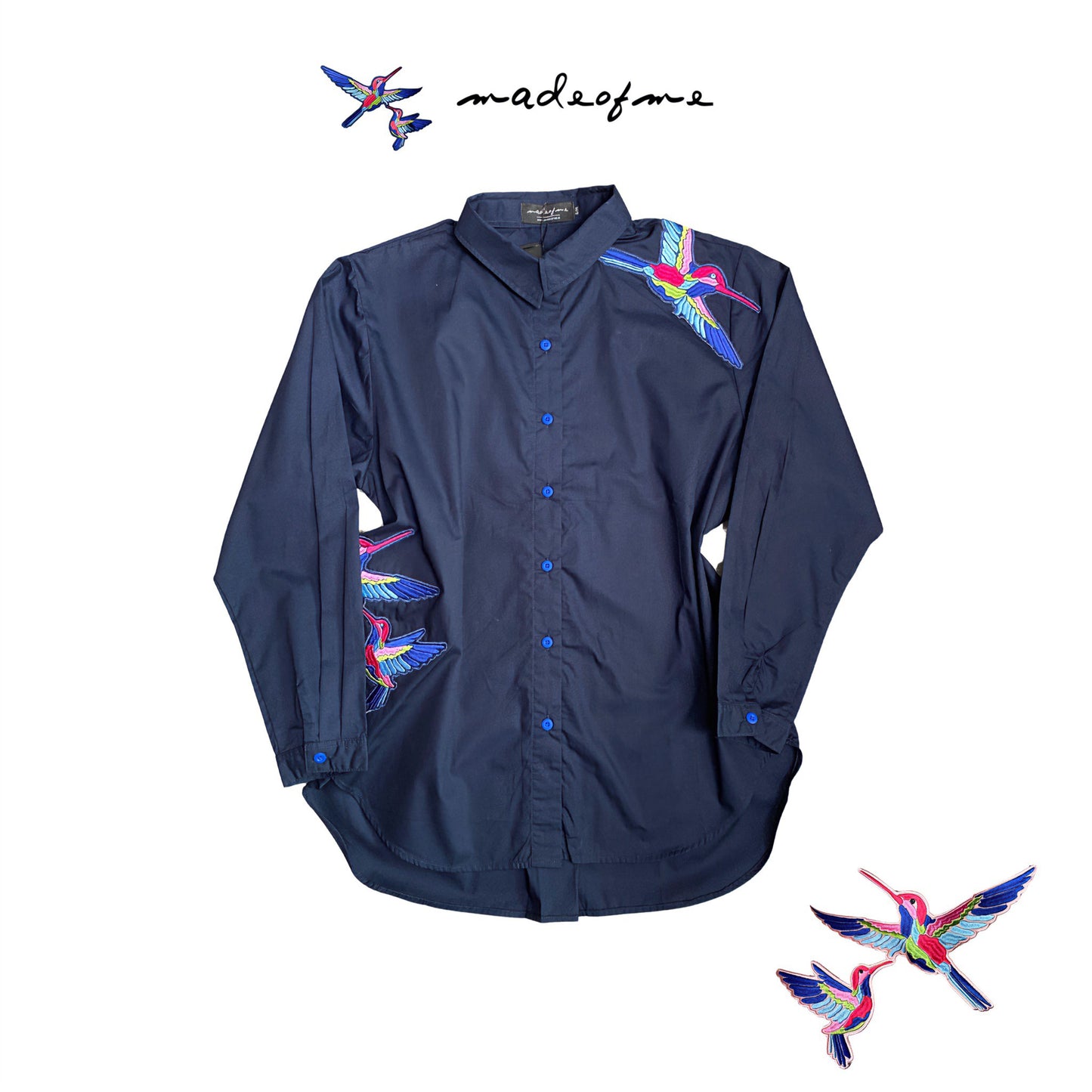 HURI NAVY SHIRT