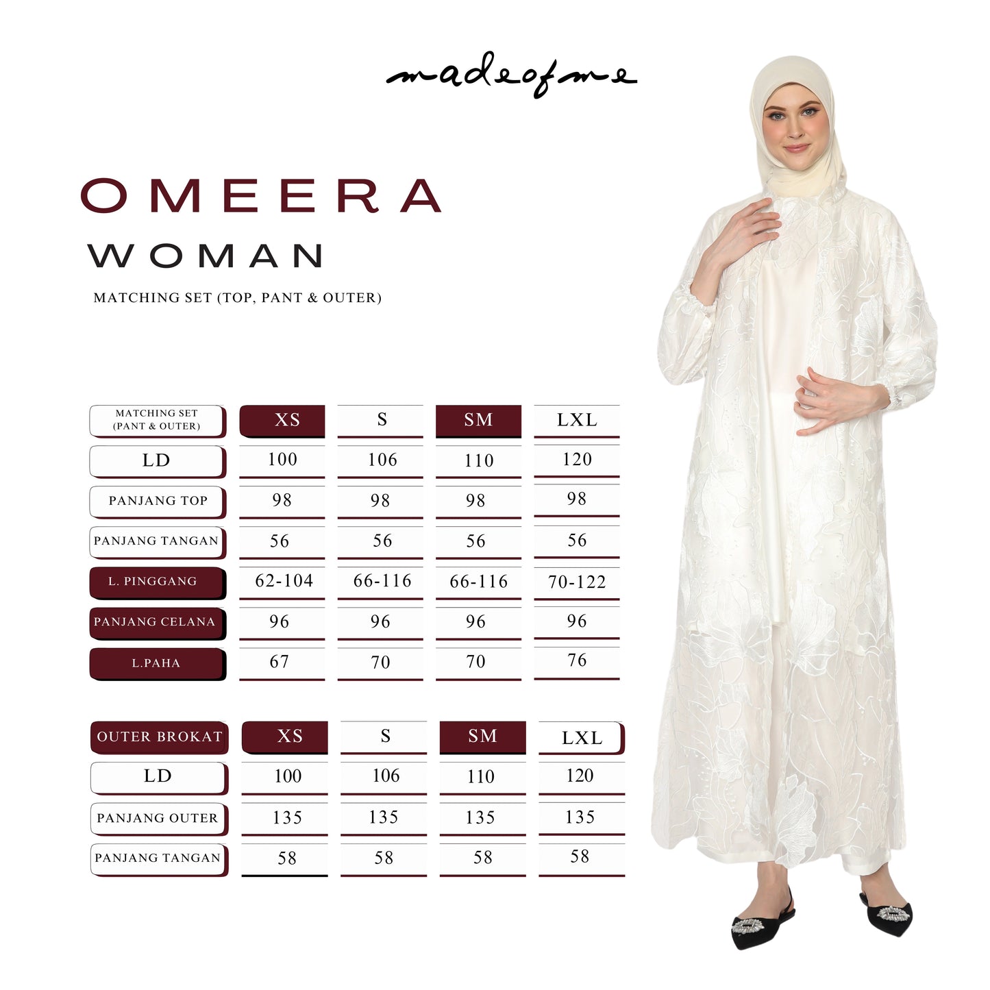 Omeera Women Matching Set Sweet Pink