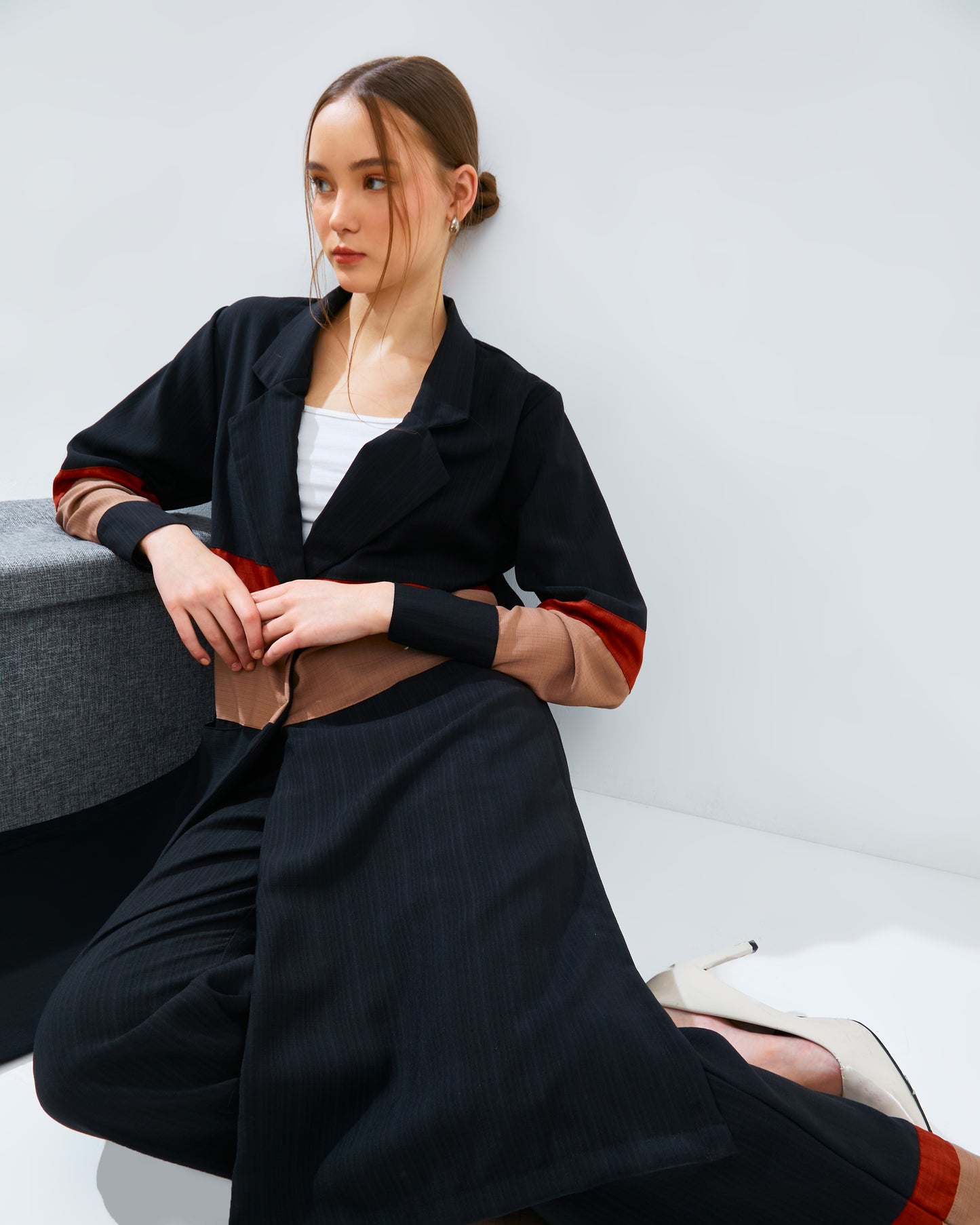 Adriana Blazer Black Set