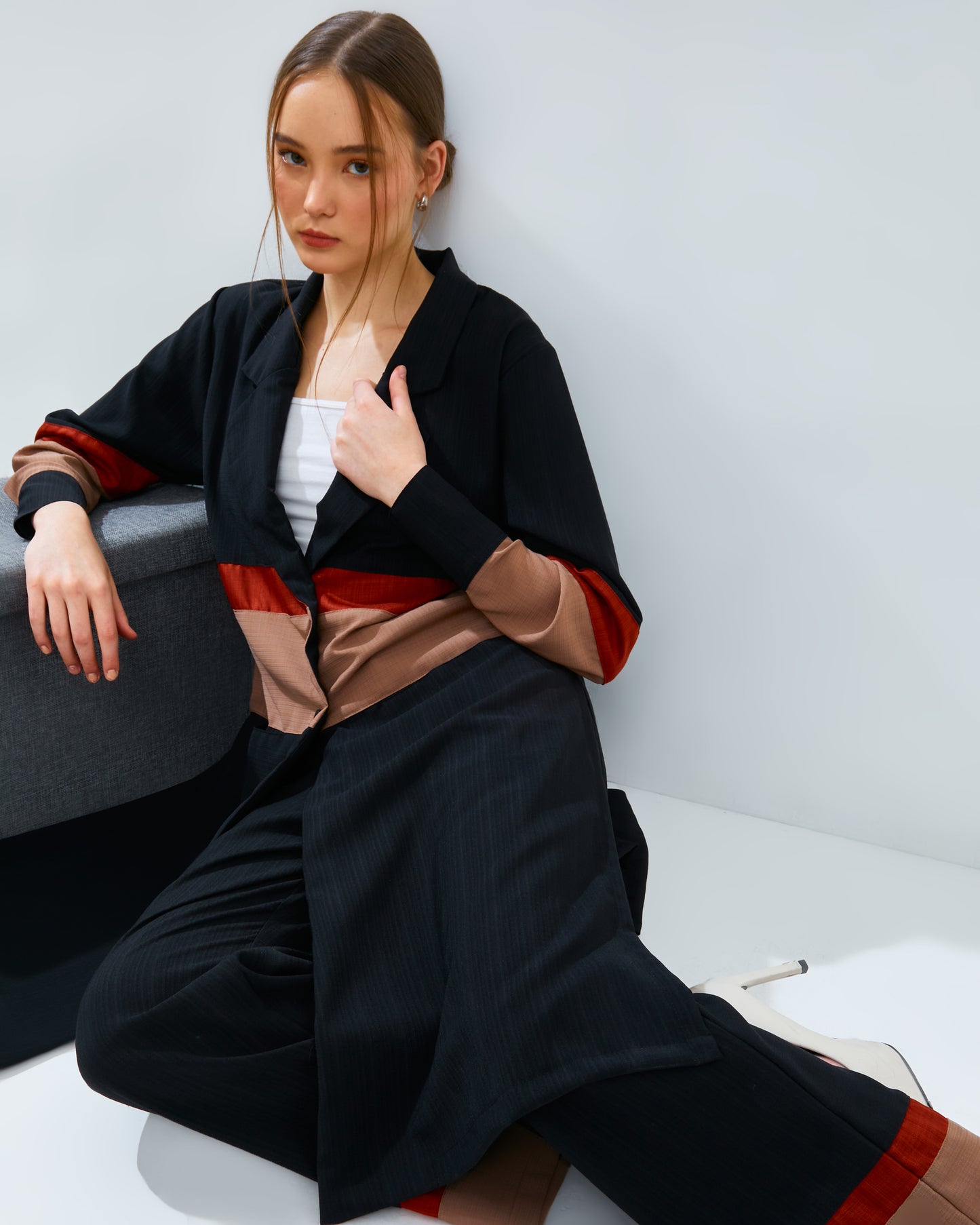 Adriana Blazer Black Set