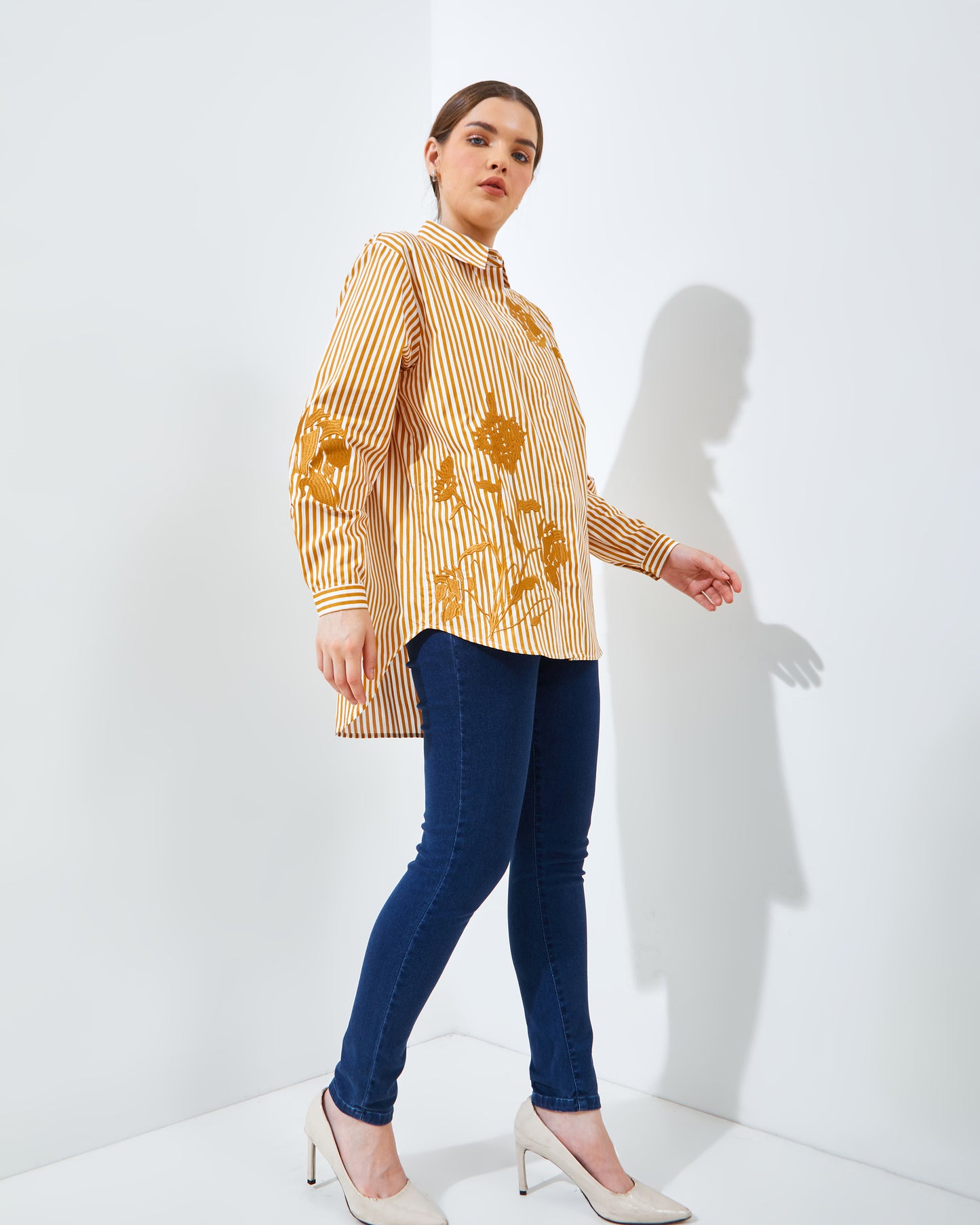 Narra Stripe Mustrad Set / Top