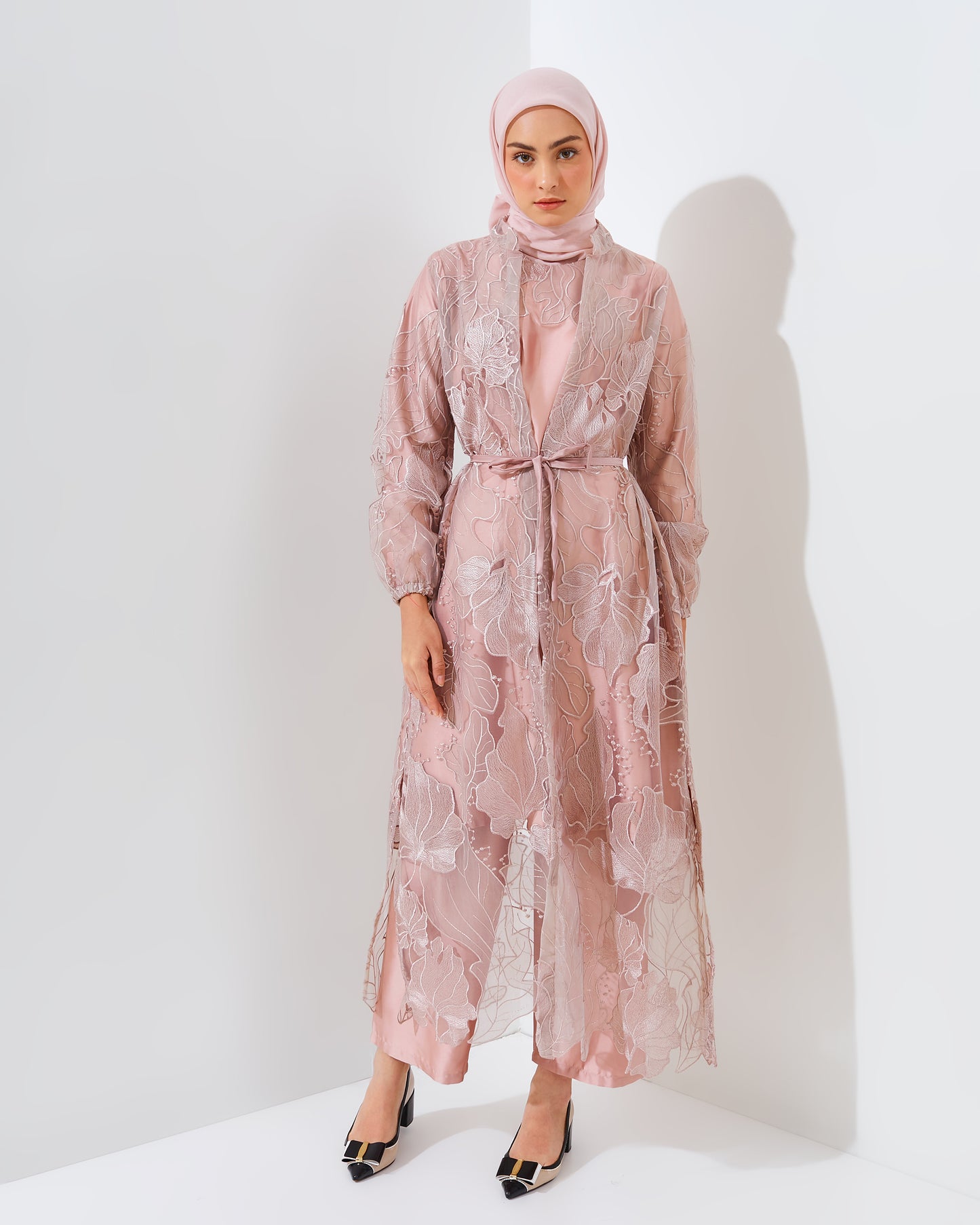 Omeera Women Matching Set Sweet Pink