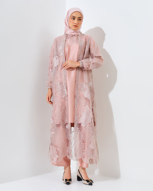 Omeera Women Matching Set Sweet Pink