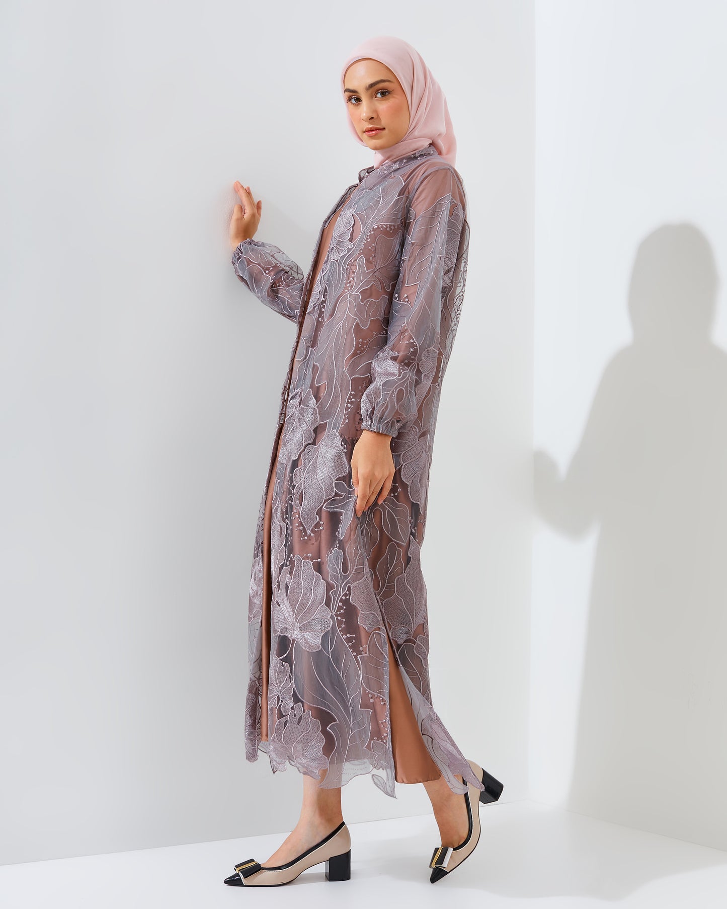 Omeera Women Matching Set Baby Purple