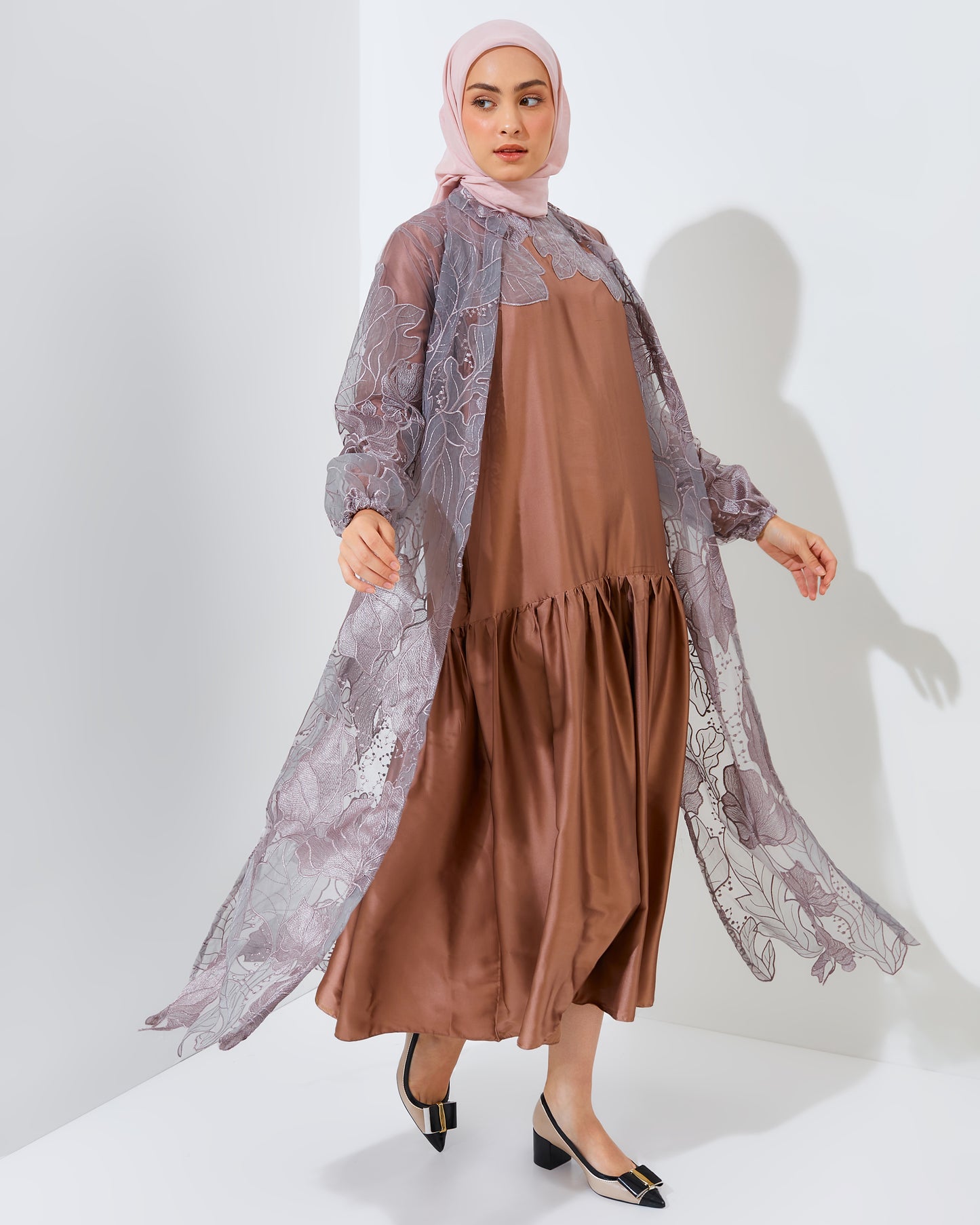 Omeera Women Matching Set Baby Purple