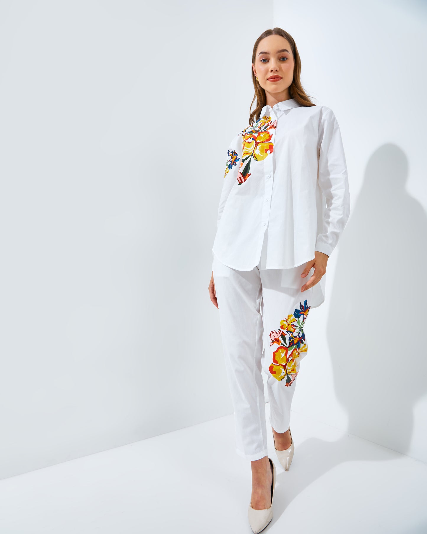 Terre Matching set / top white