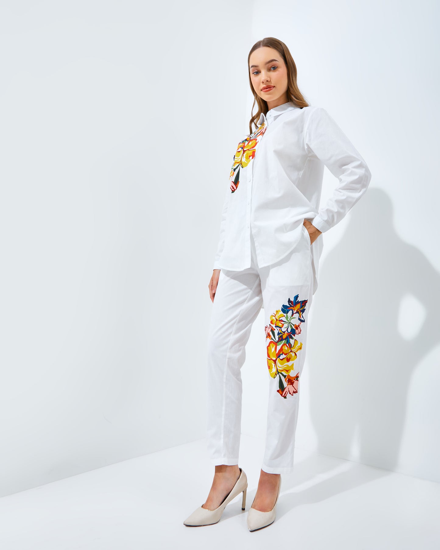 Terre Matching set / top white