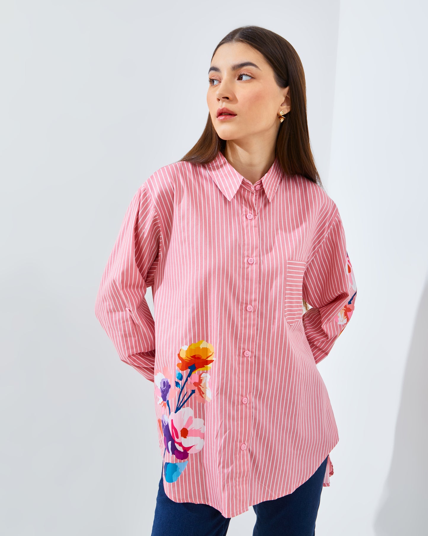 Arrisya Shirt Pink