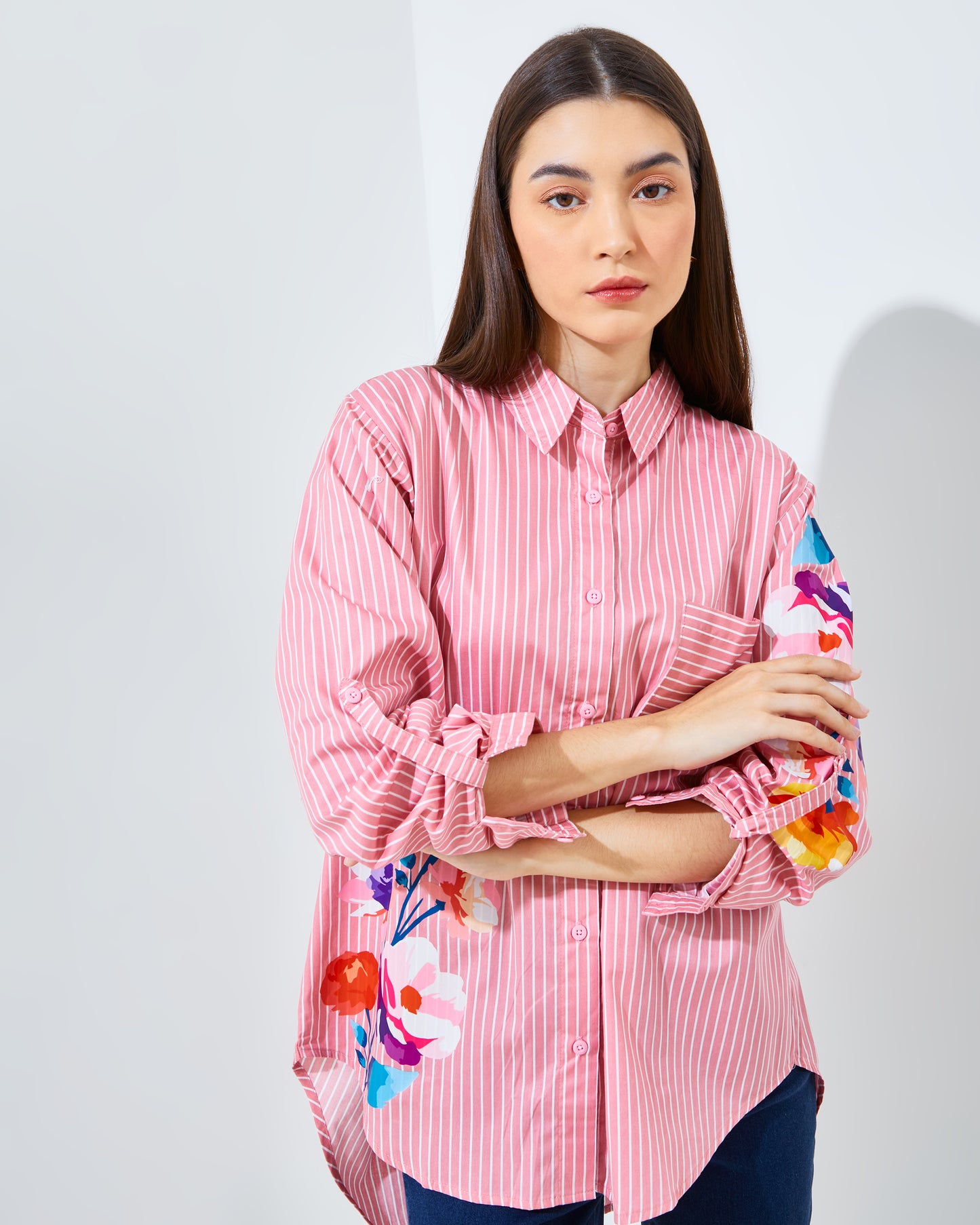 Arrisya Shirt Pink
