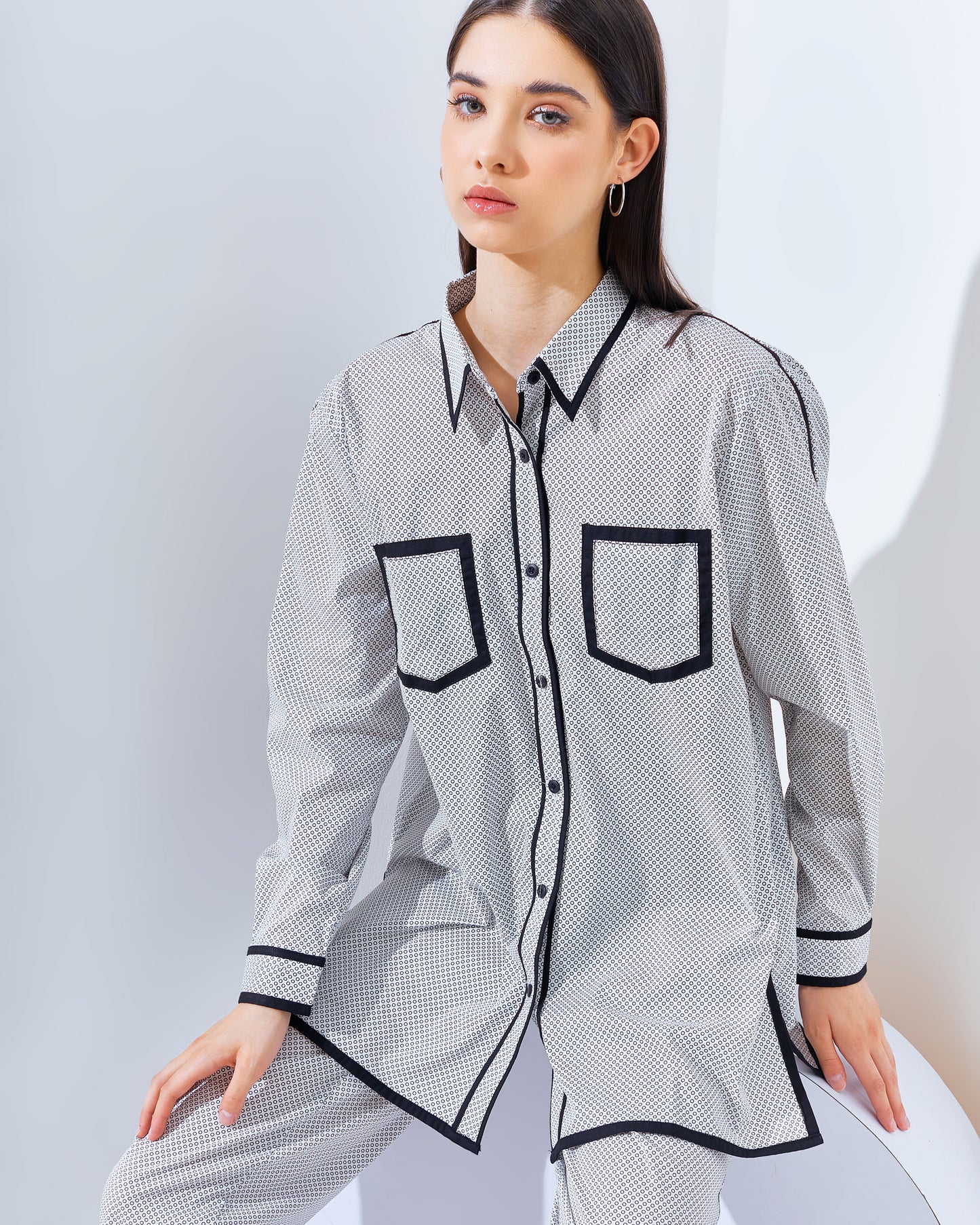 Vivie Matching Set White - Black