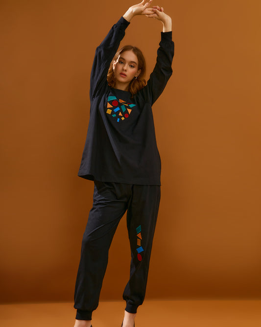 Milly Sporty Embro Black