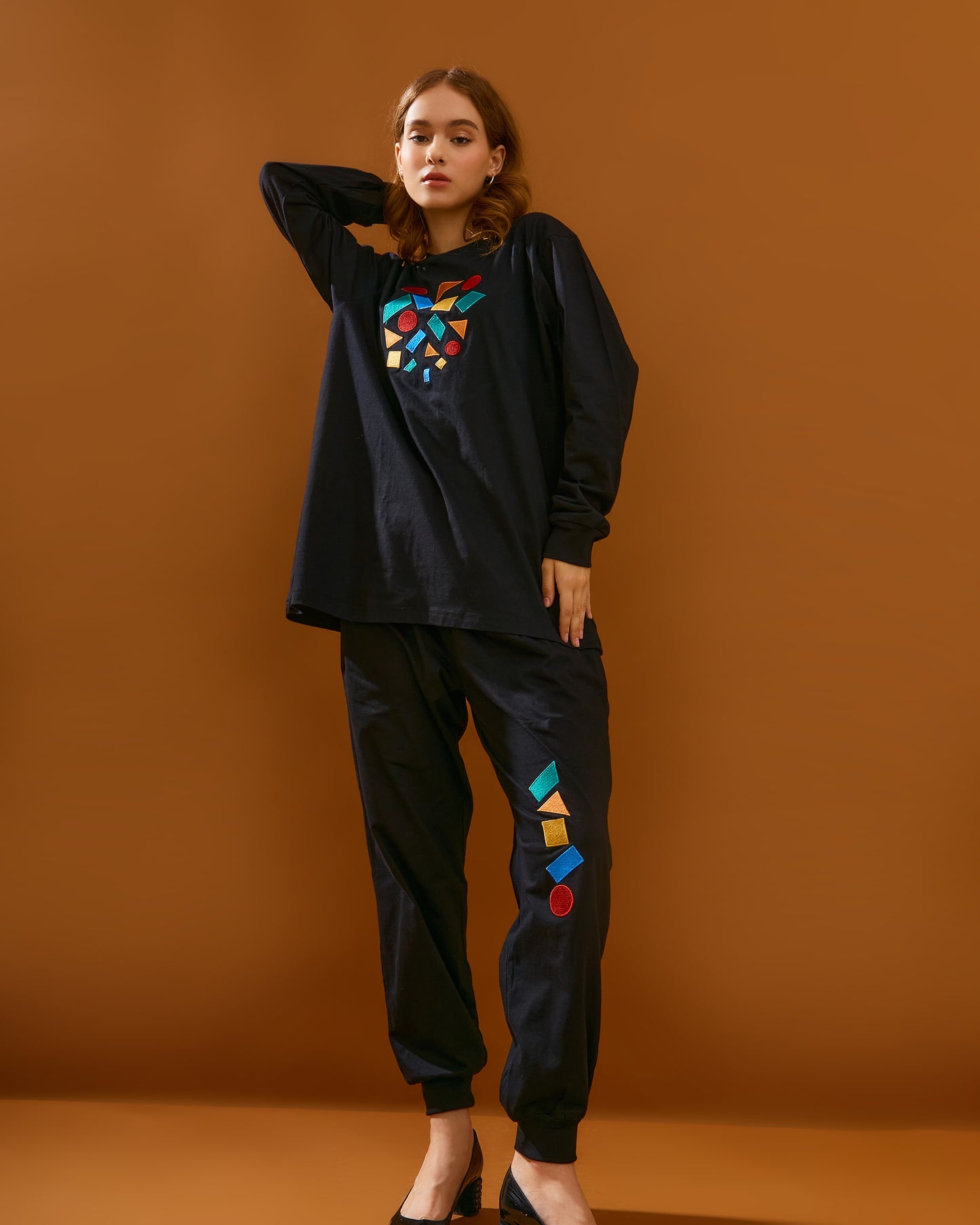 Milly Sporty Embro Black