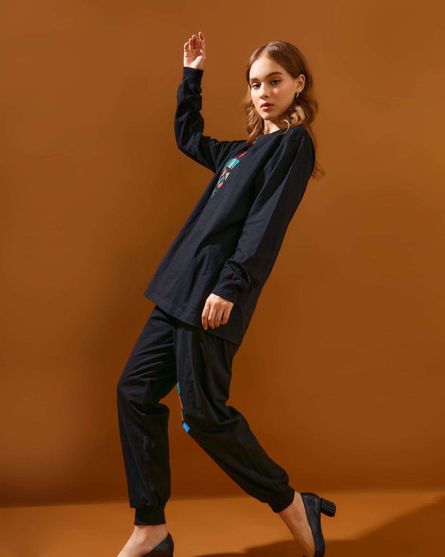 Milly Sporty Embro Black