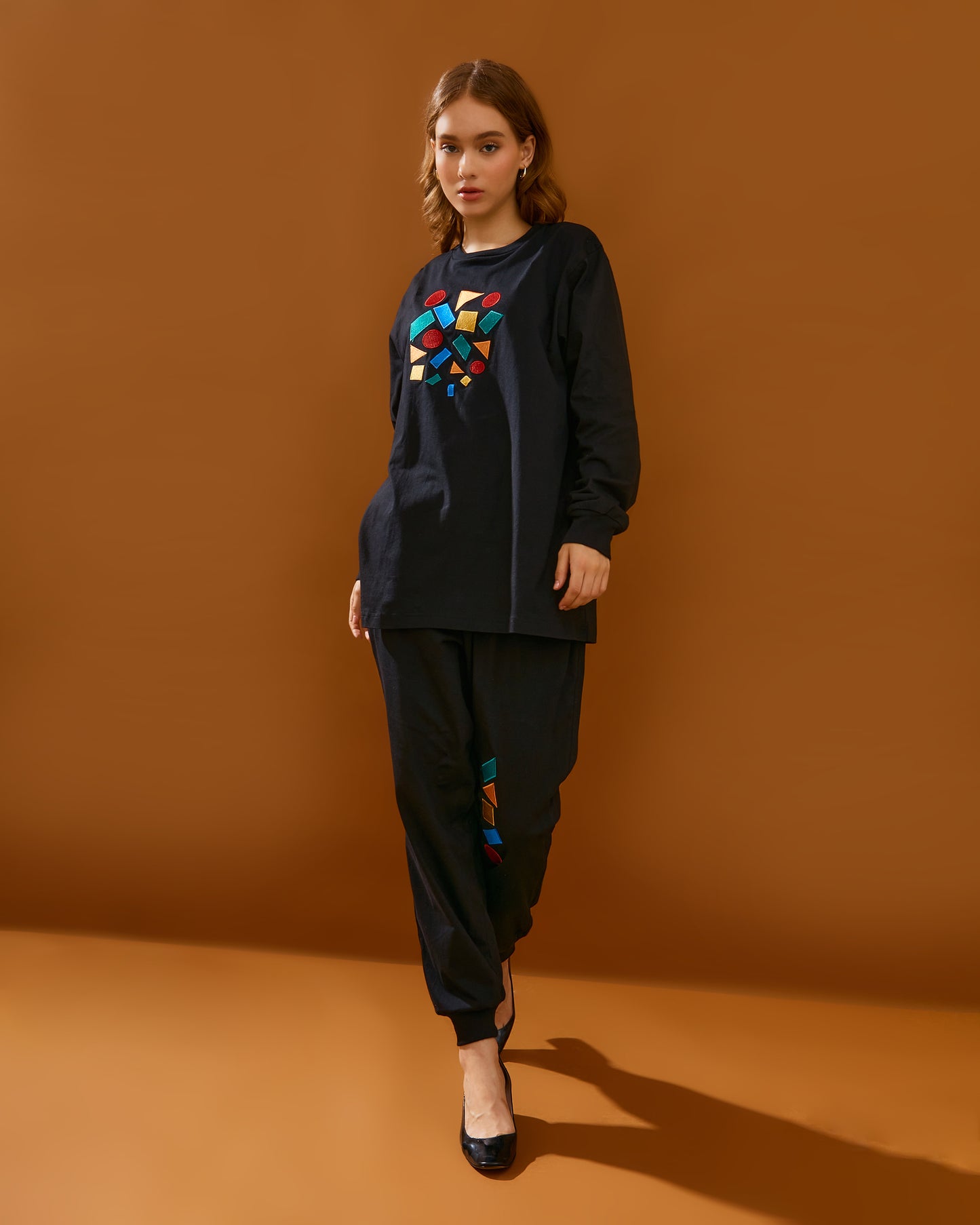 Milly Sporty Embro Black