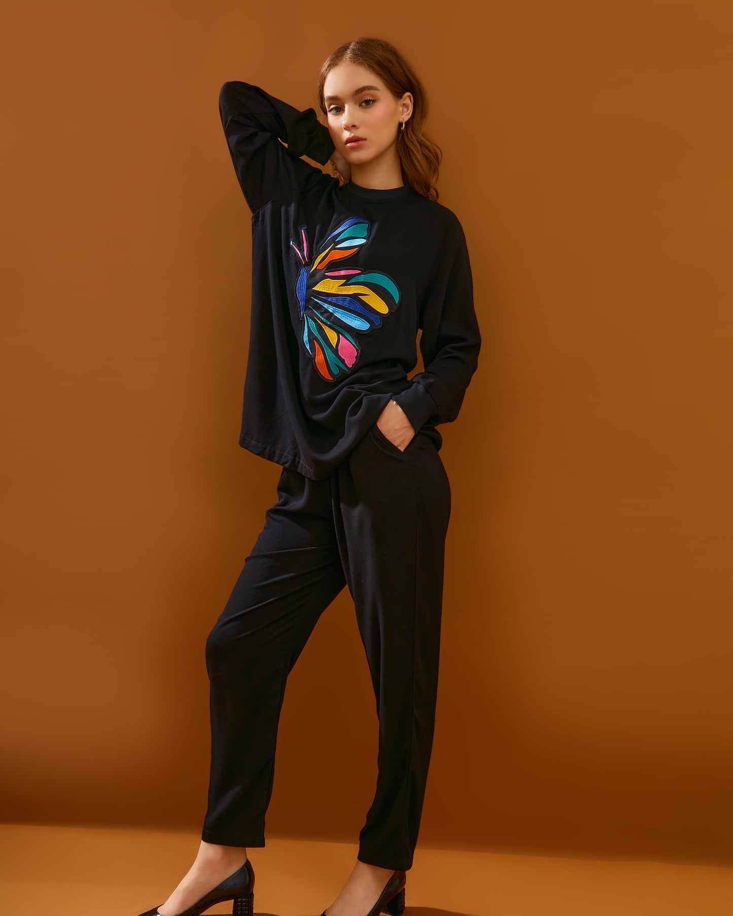 Buffy Colorful Black