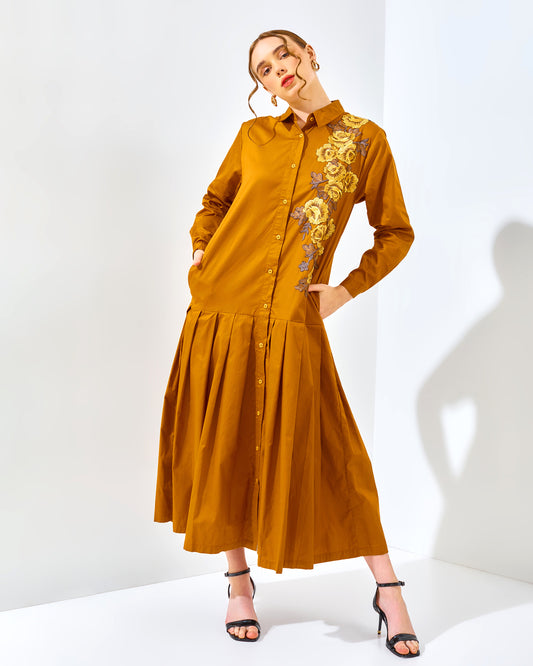 Rose Rachella Dress Brown