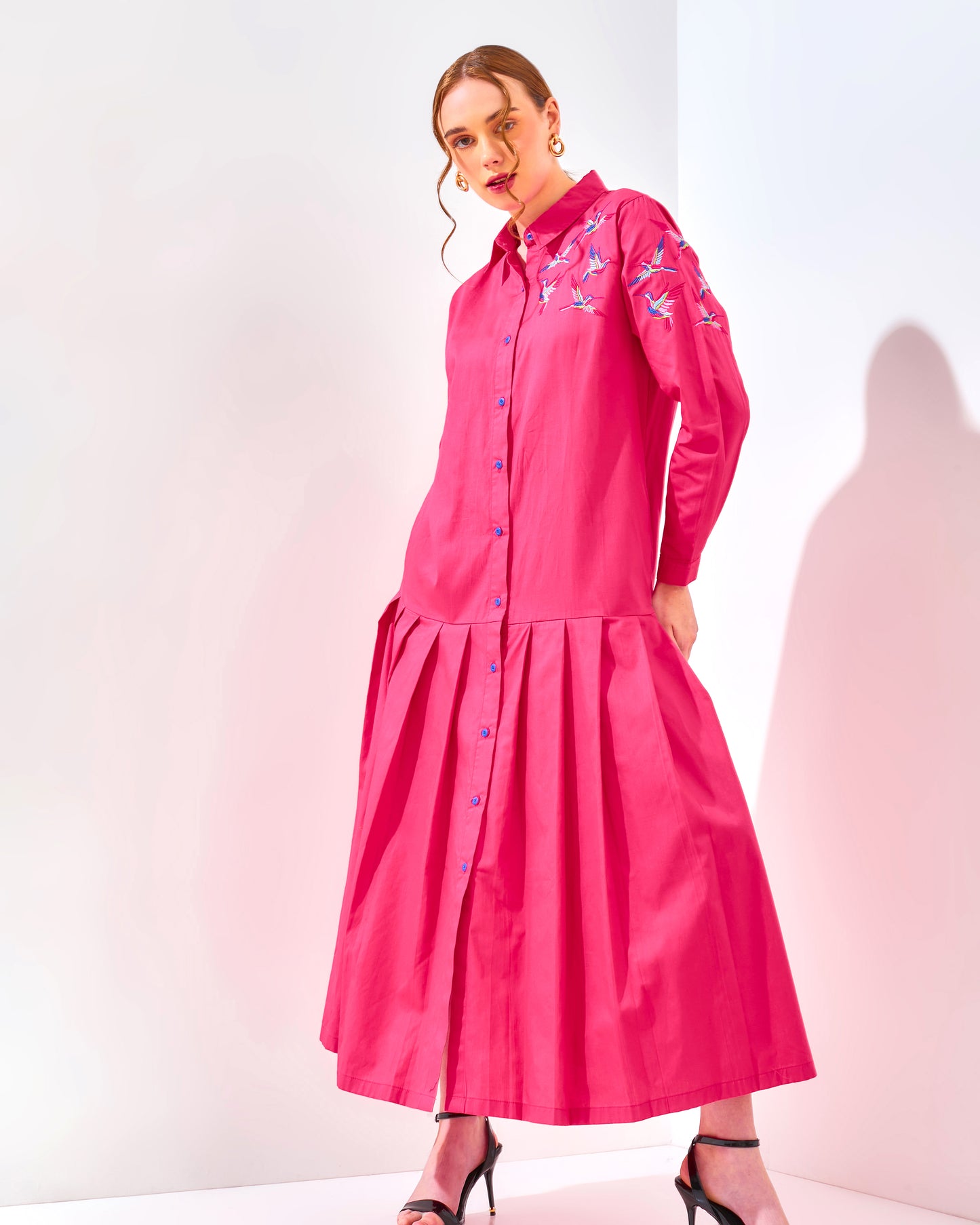 Neo Hummy Dress Fushia