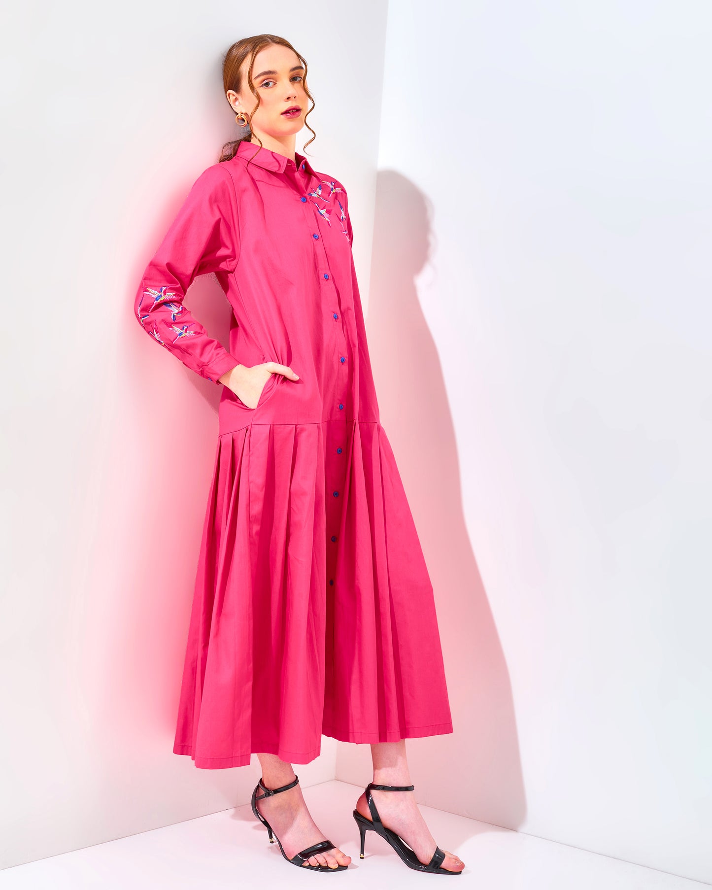 Neo Hummy Dress Fushia
