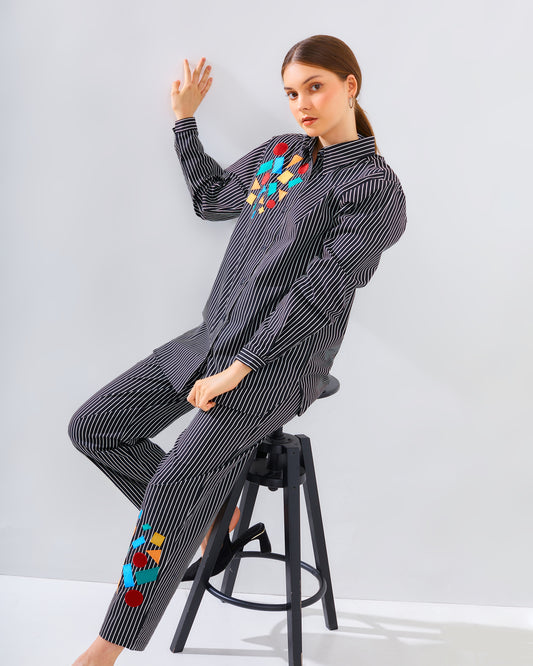 Milly Embro Matching set Black