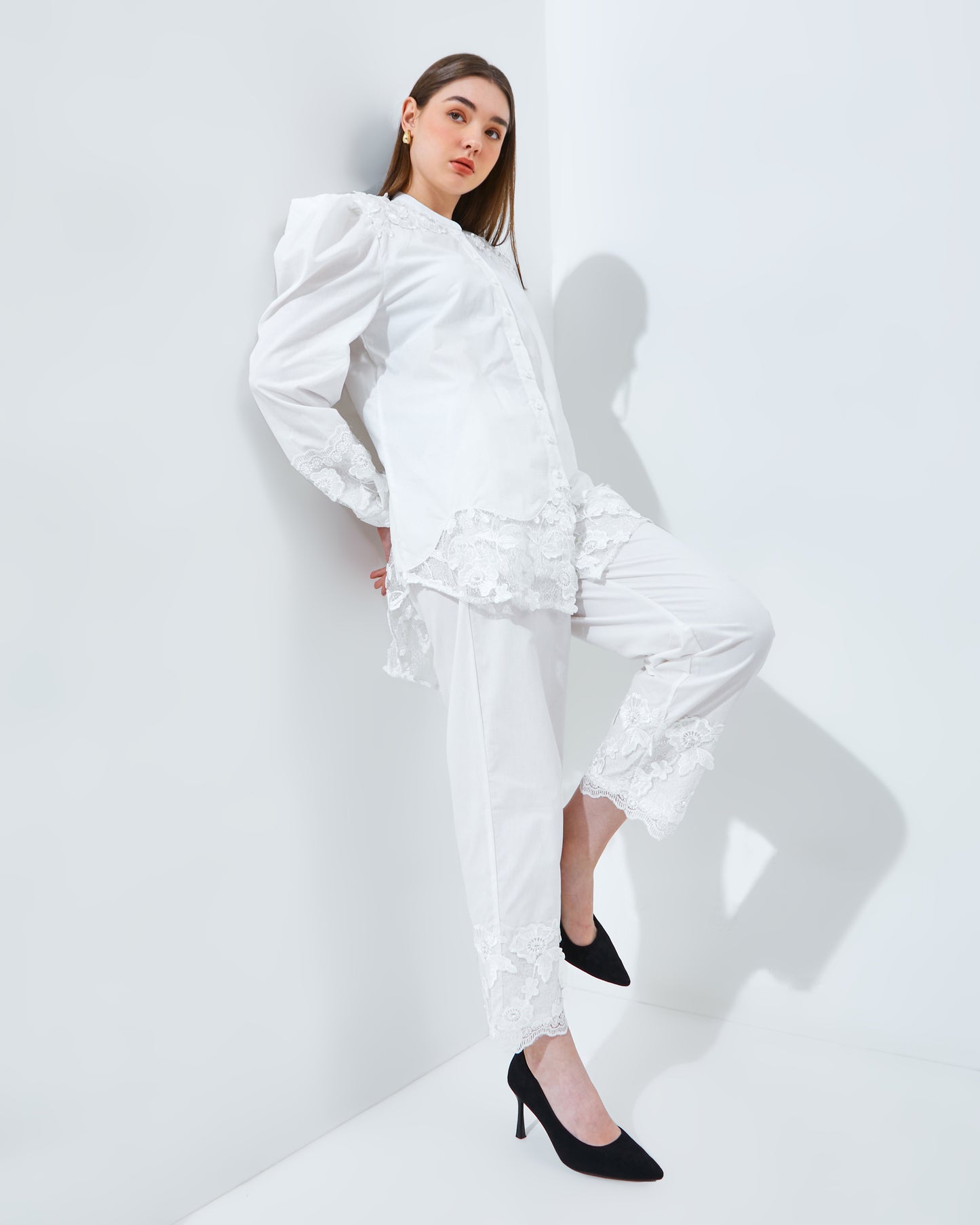 KIRANA LACE SET WHITE