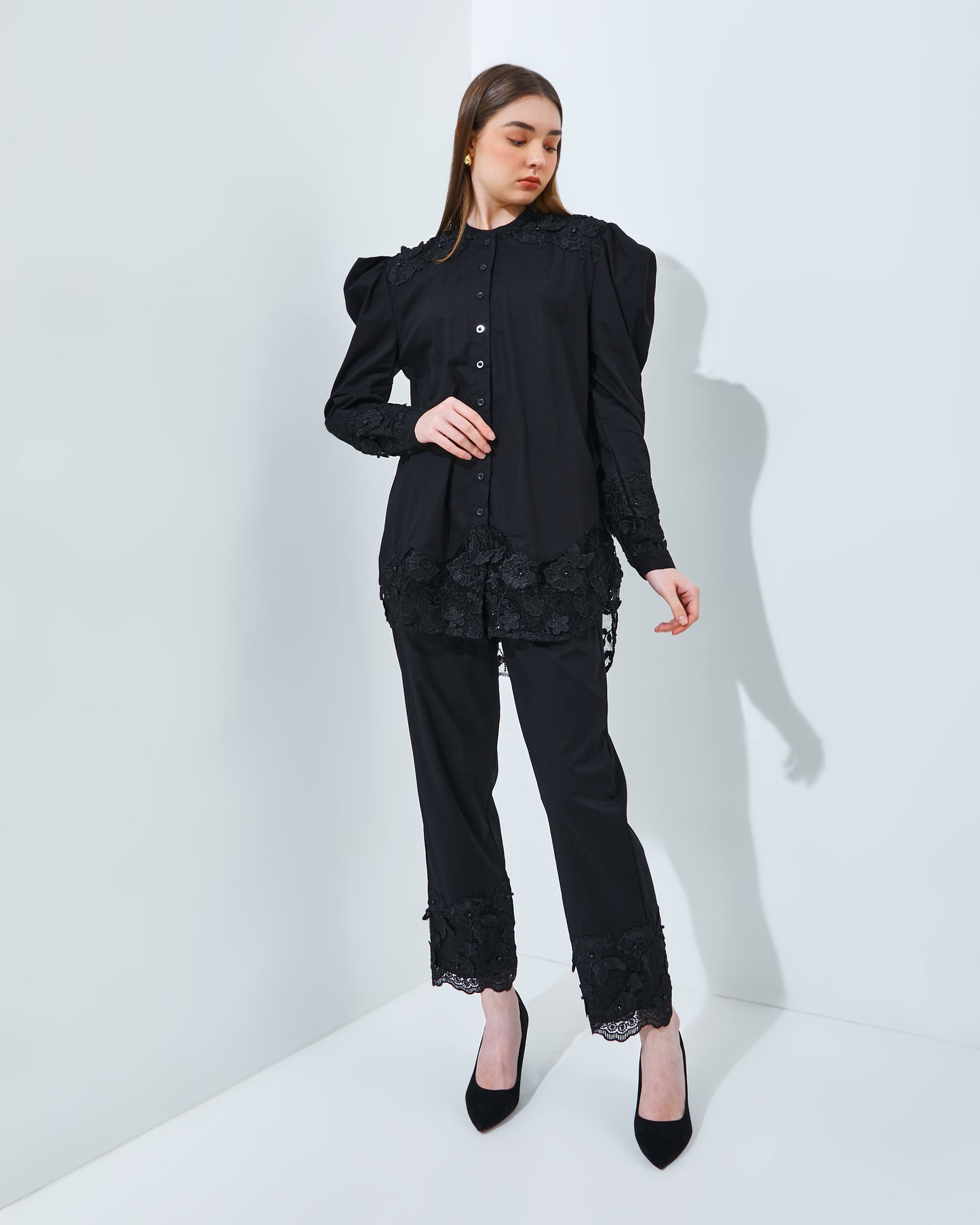 KIRANA LACE SET BLACK