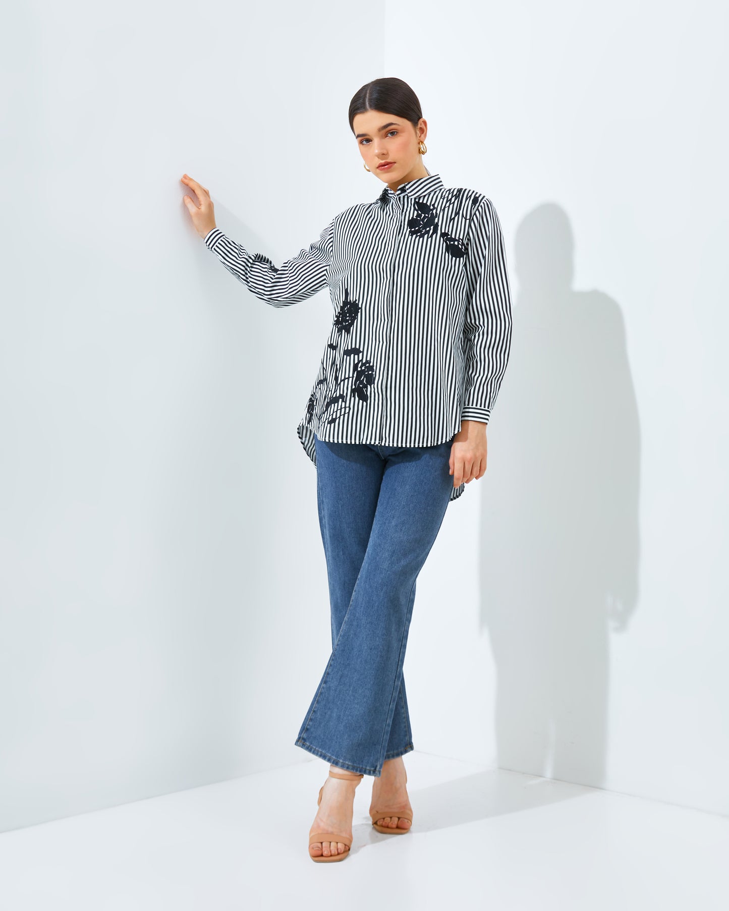 Narra Stripe Black Set/Top