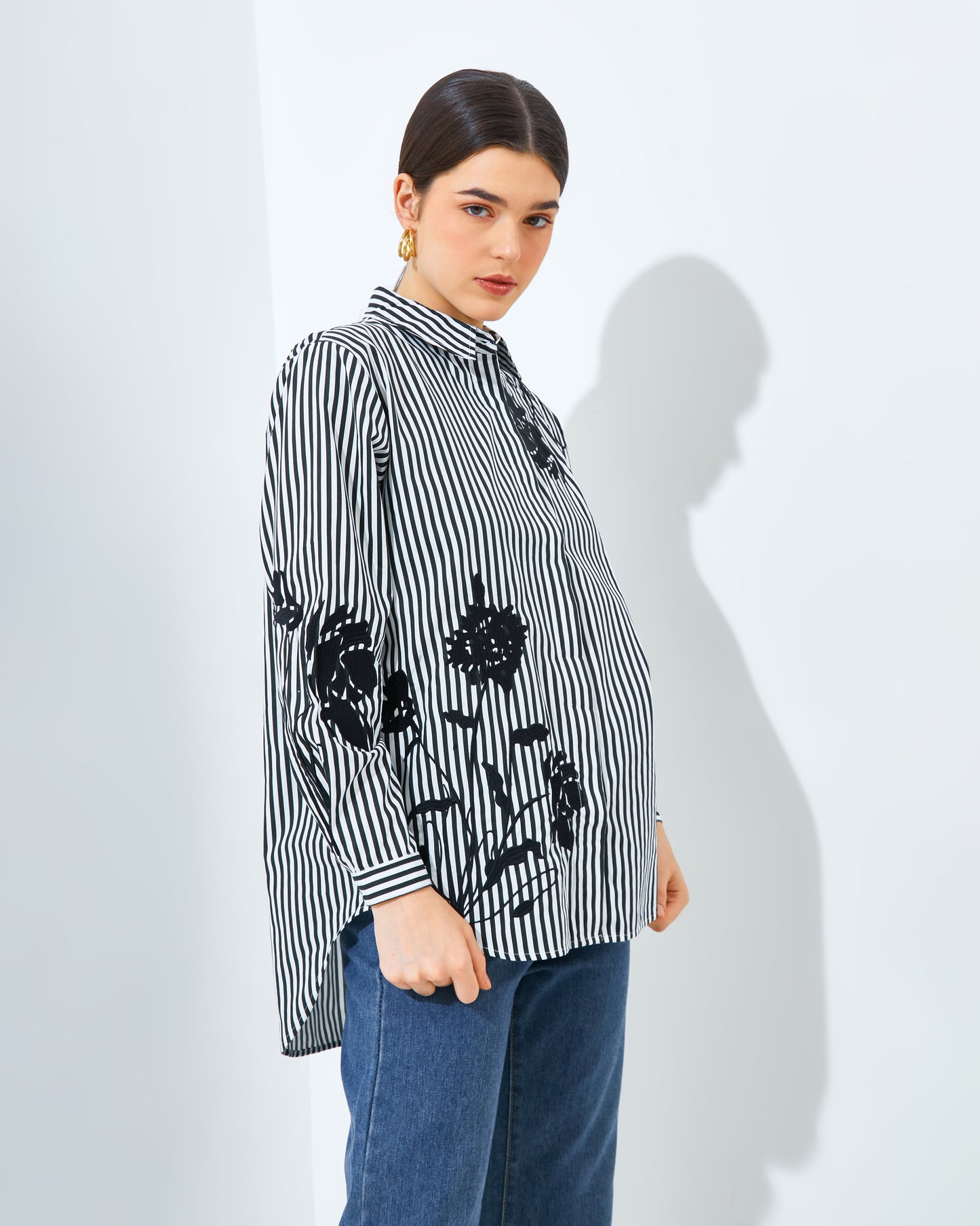 Narra Stripe Black Set/Top