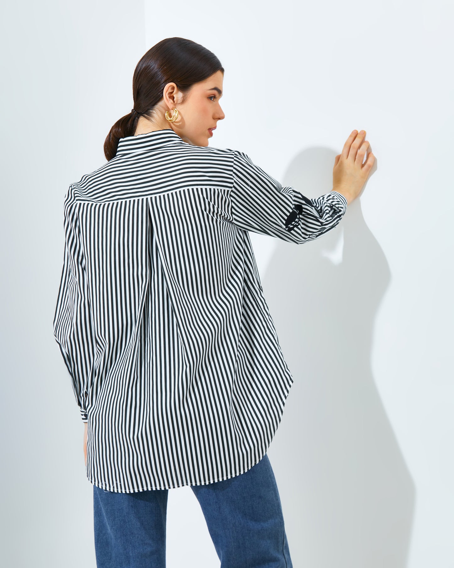 Narra Stripe Black Set/Top