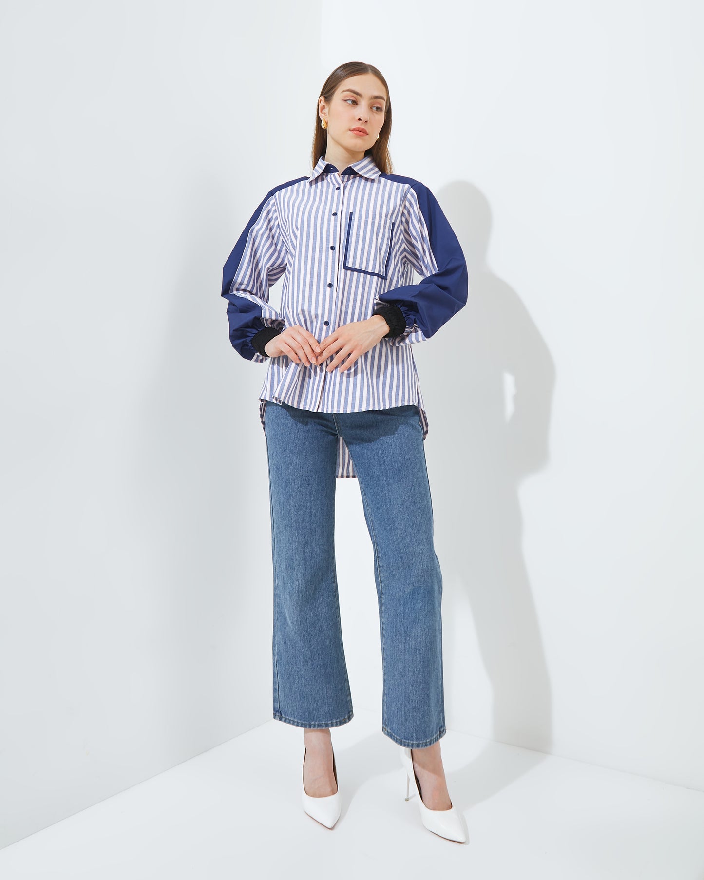 Bonnie Shirt in Blue