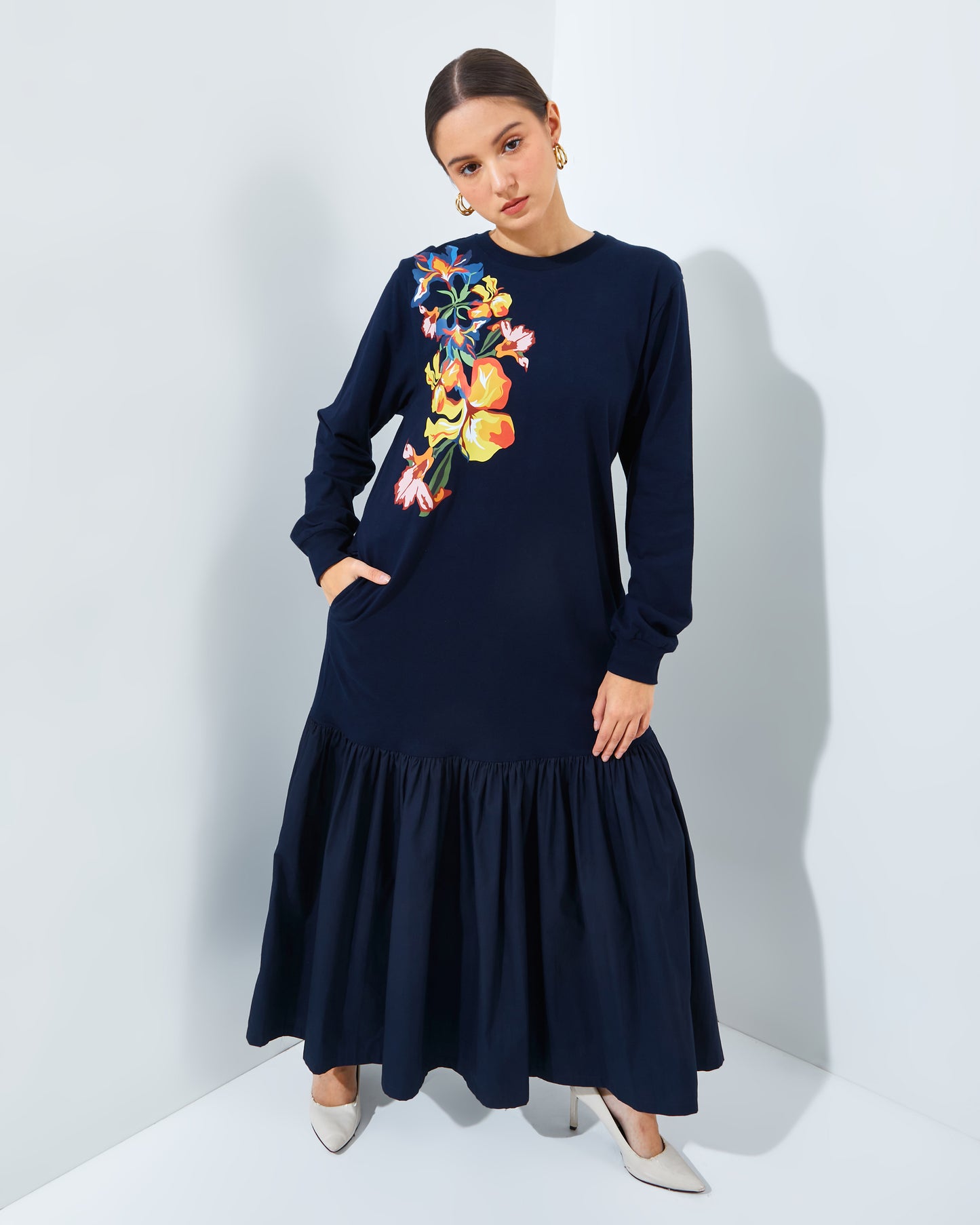 TERRE DRESS NAVY