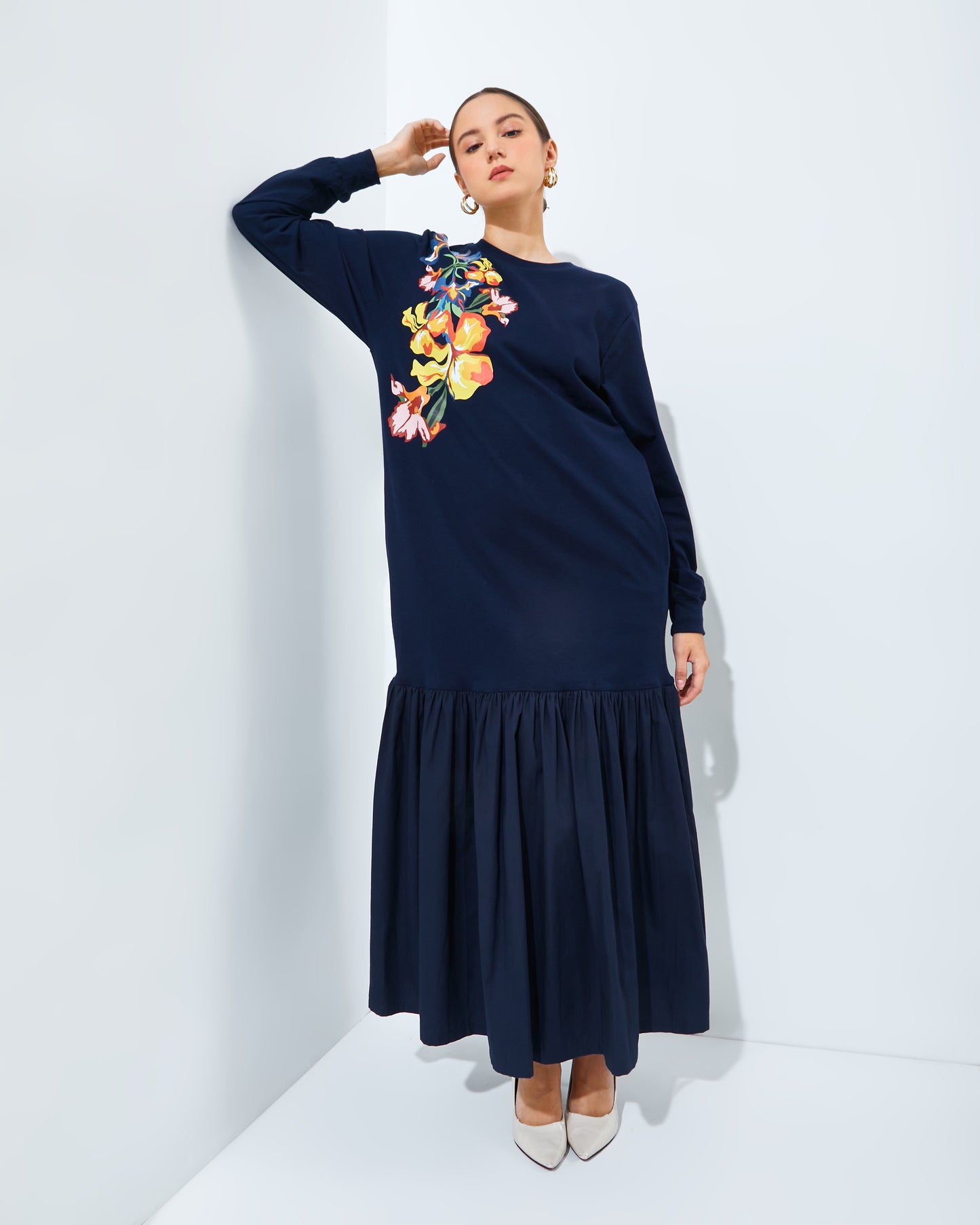 TERRE DRESS NAVY