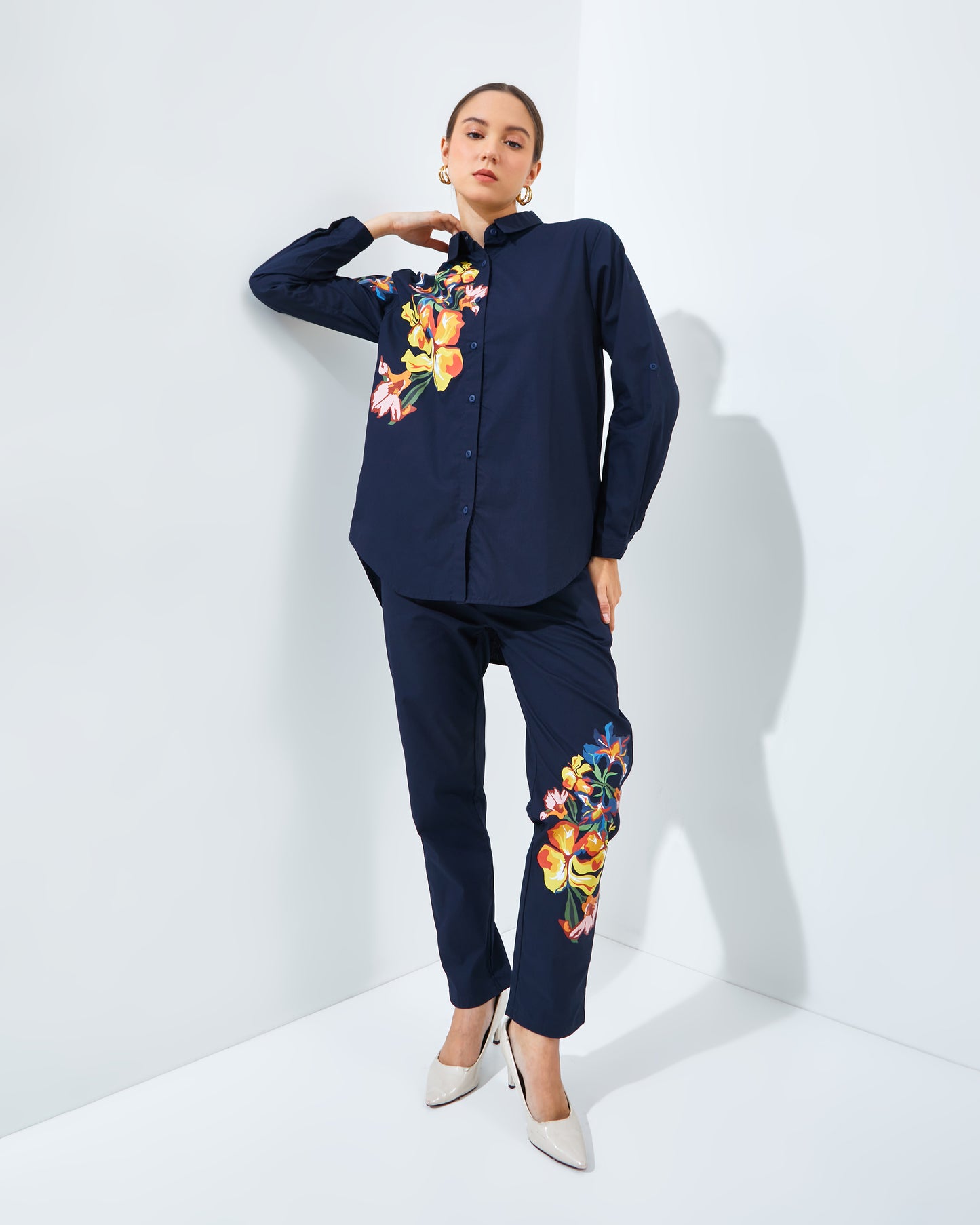 Terre Matching set / top Navy