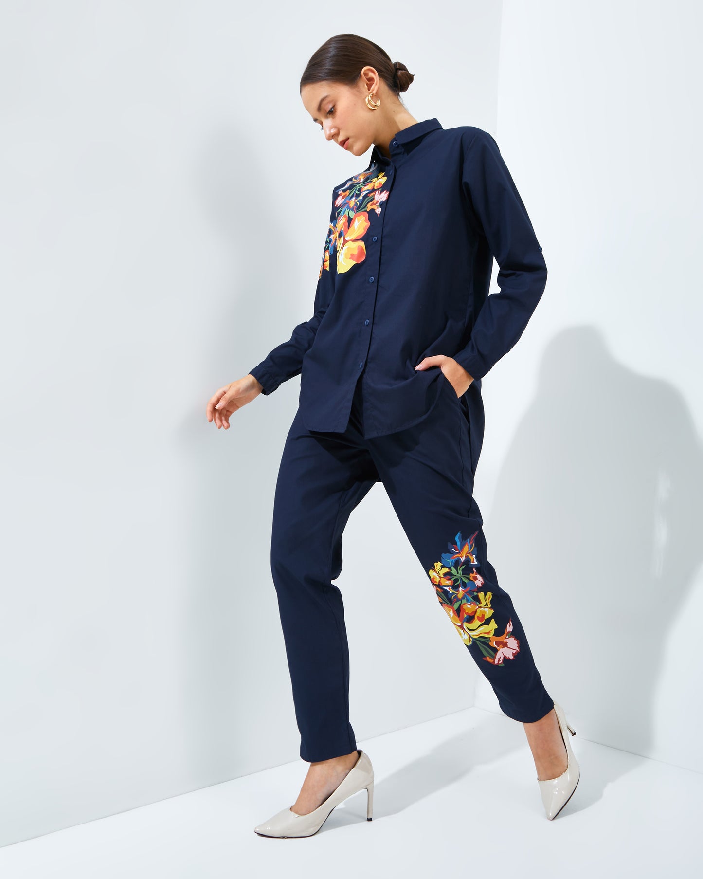 Terre Matching set / top Navy