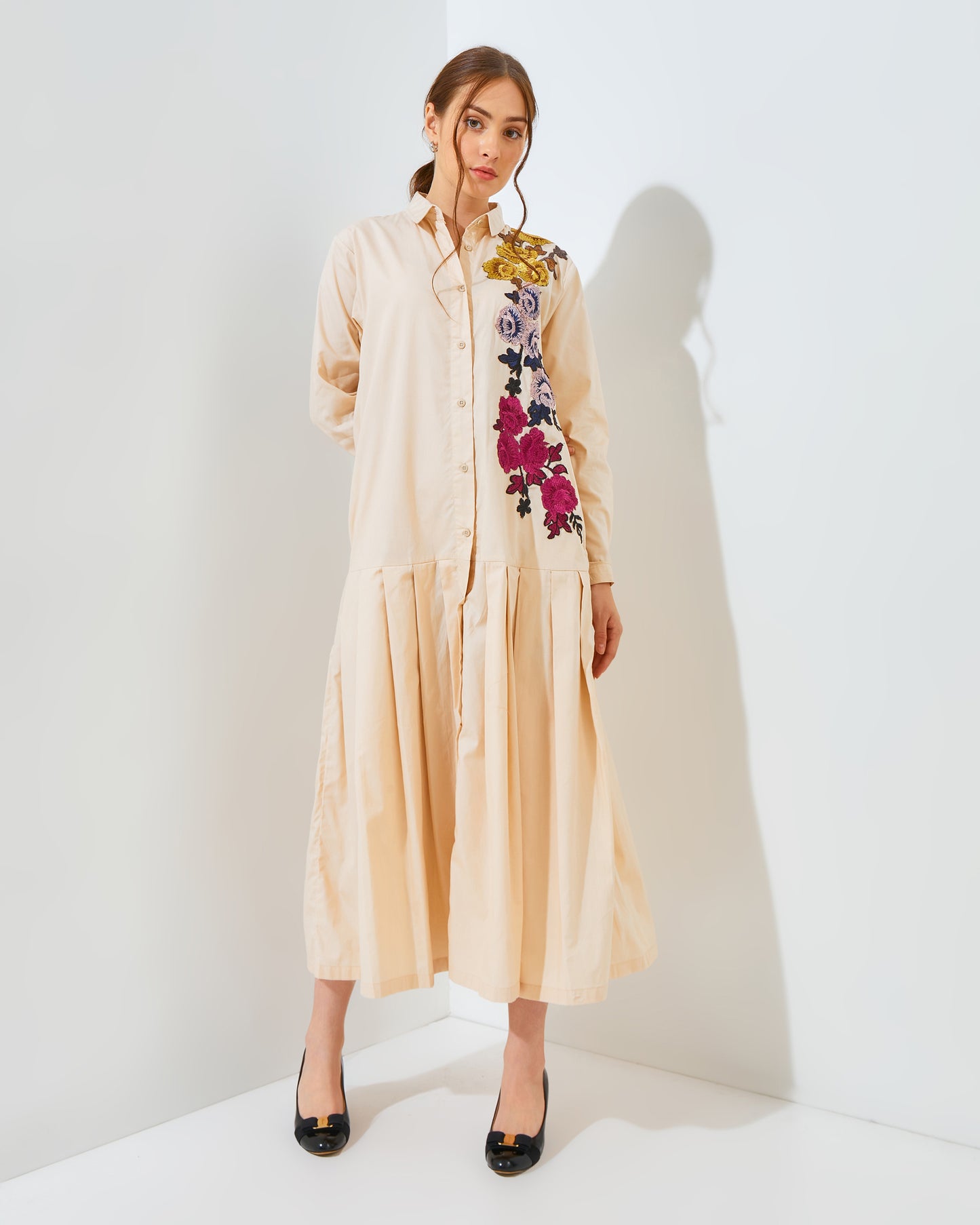 Rose Rachella Dress Champagne cream