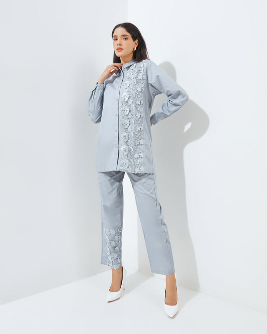 Lunna Set in Chrome Grey