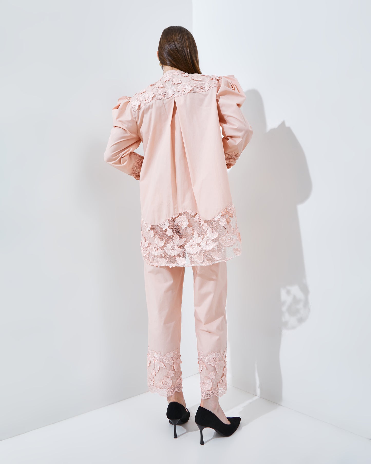 KIRANA LACE SET NUDE PINK