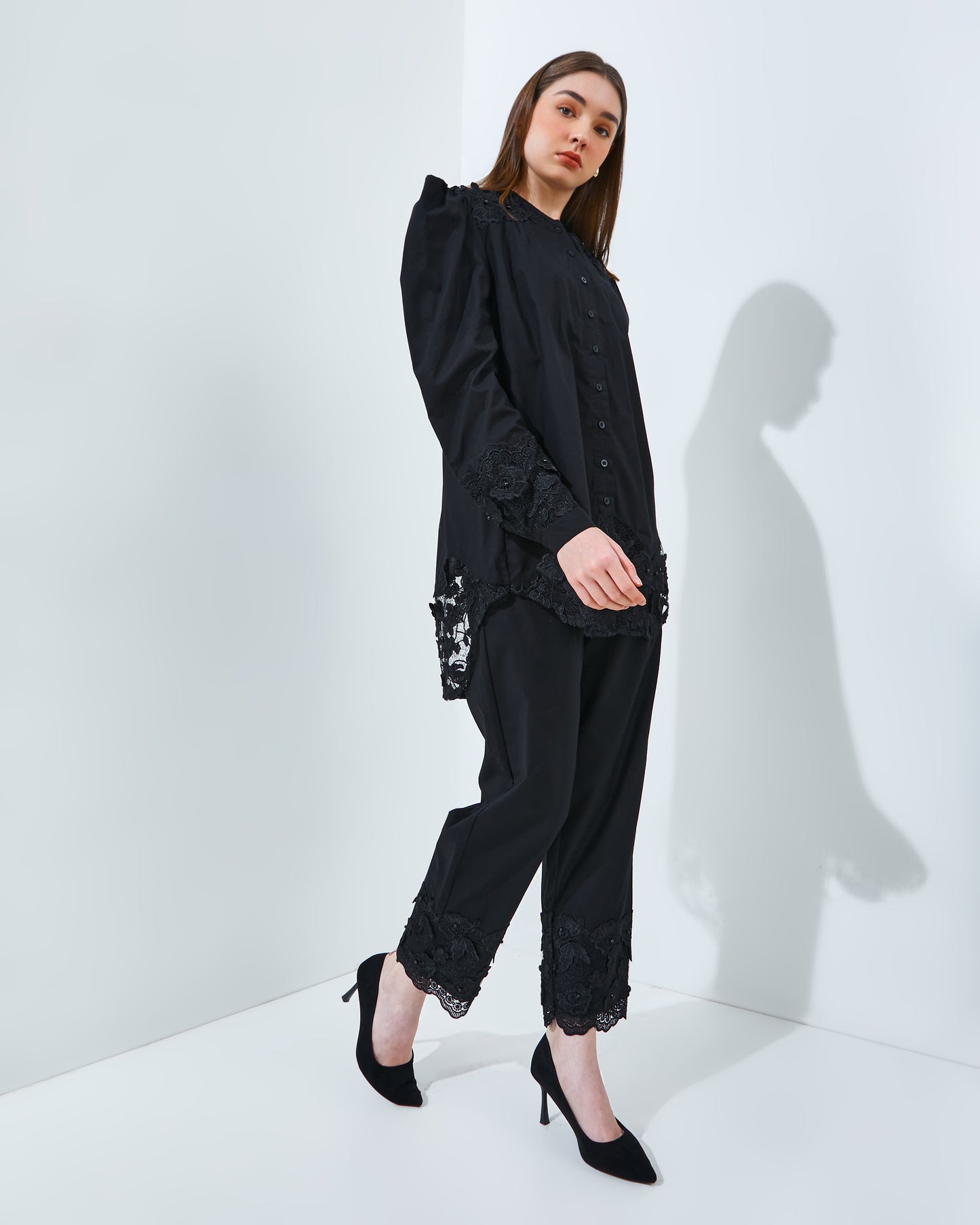 KIRANA LACE SET BLACK