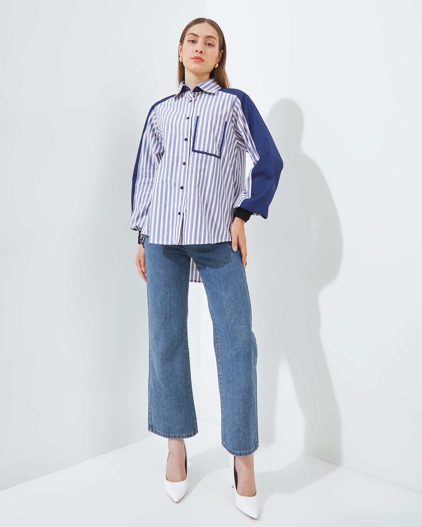 Bonnie Shirt in Blue