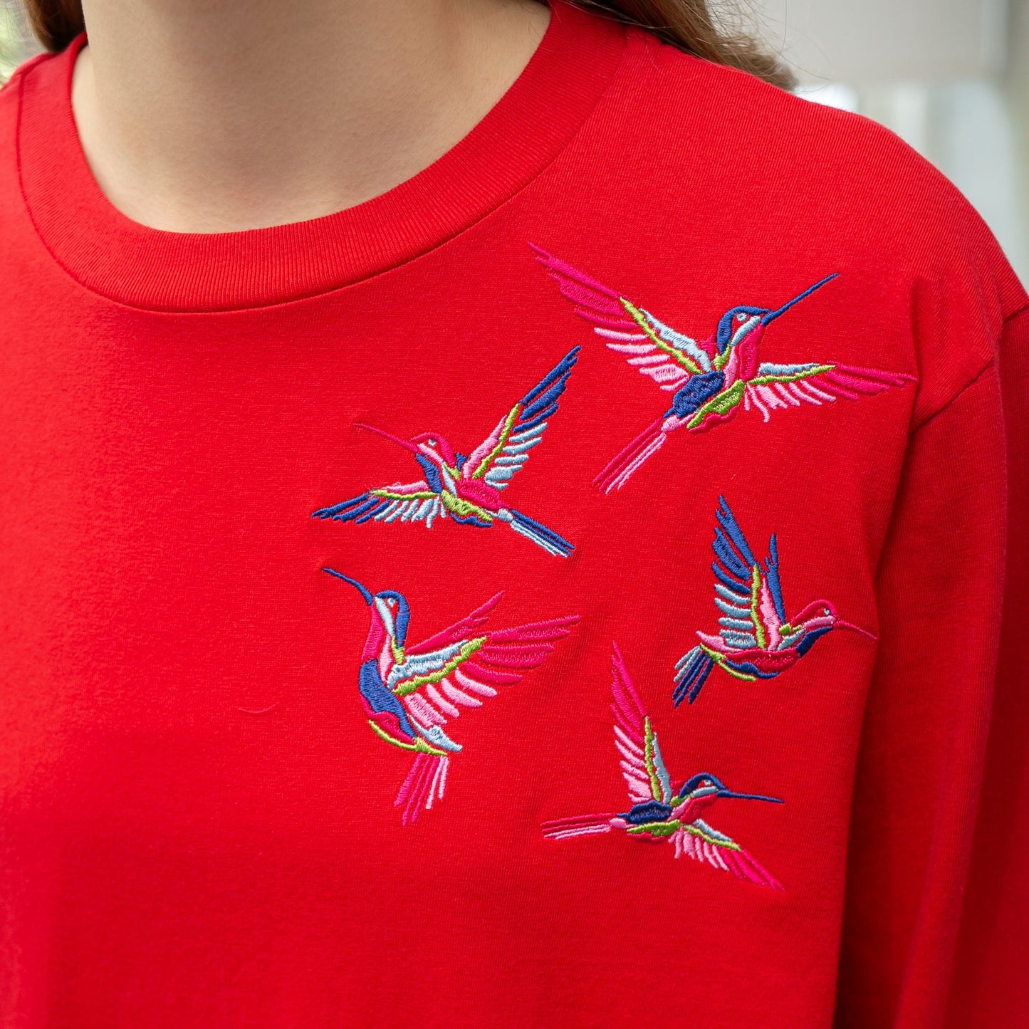 Hummy Embro chili Red Set