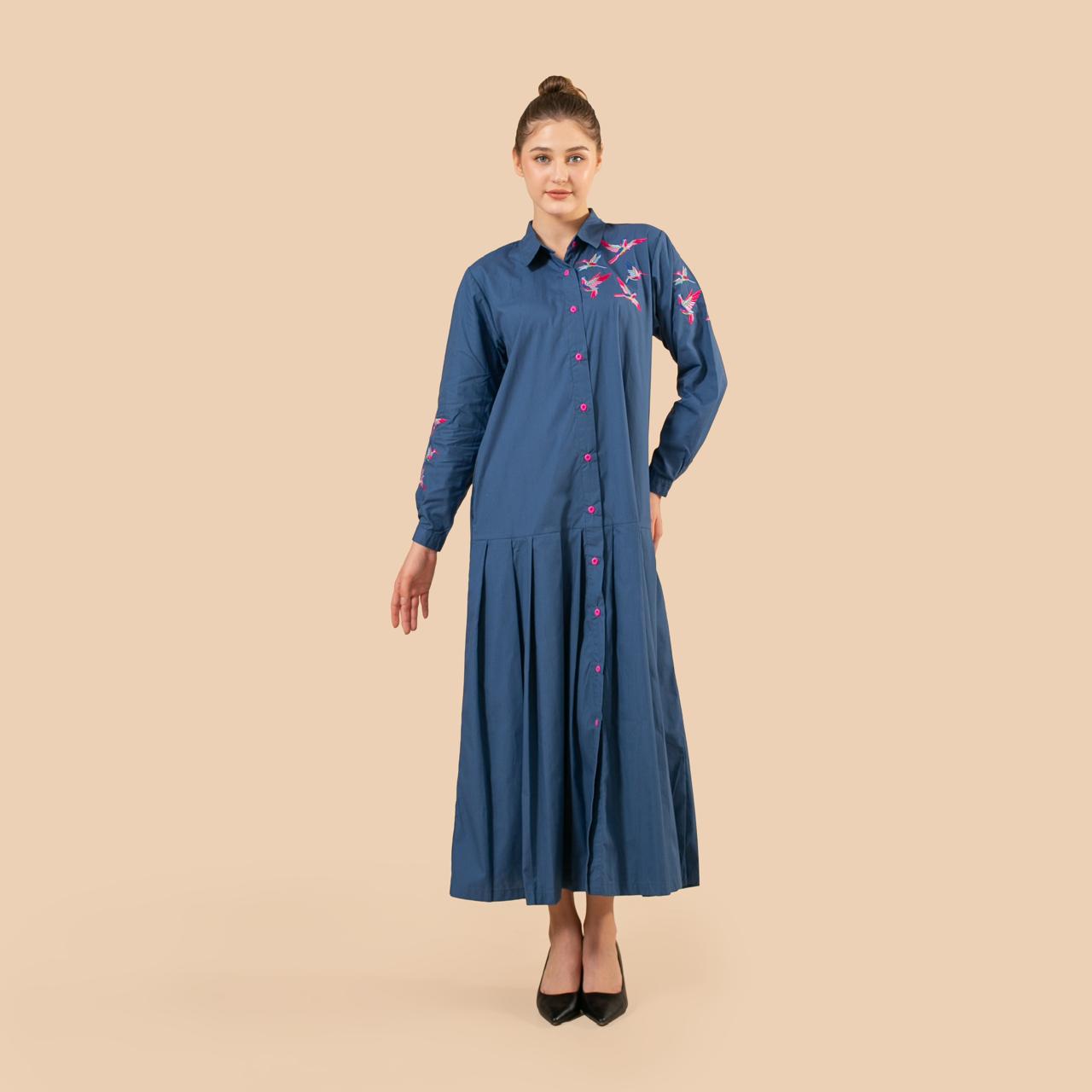 Neo Hummy Dress Blue