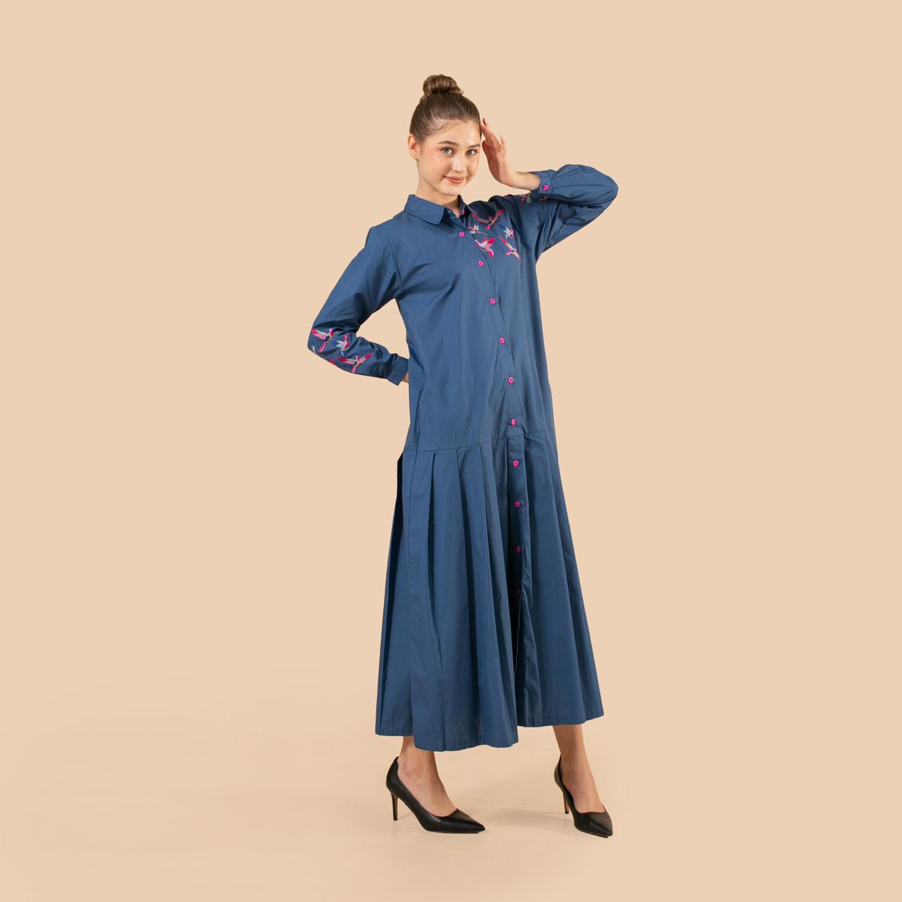 Neo Hummy Dress Blue