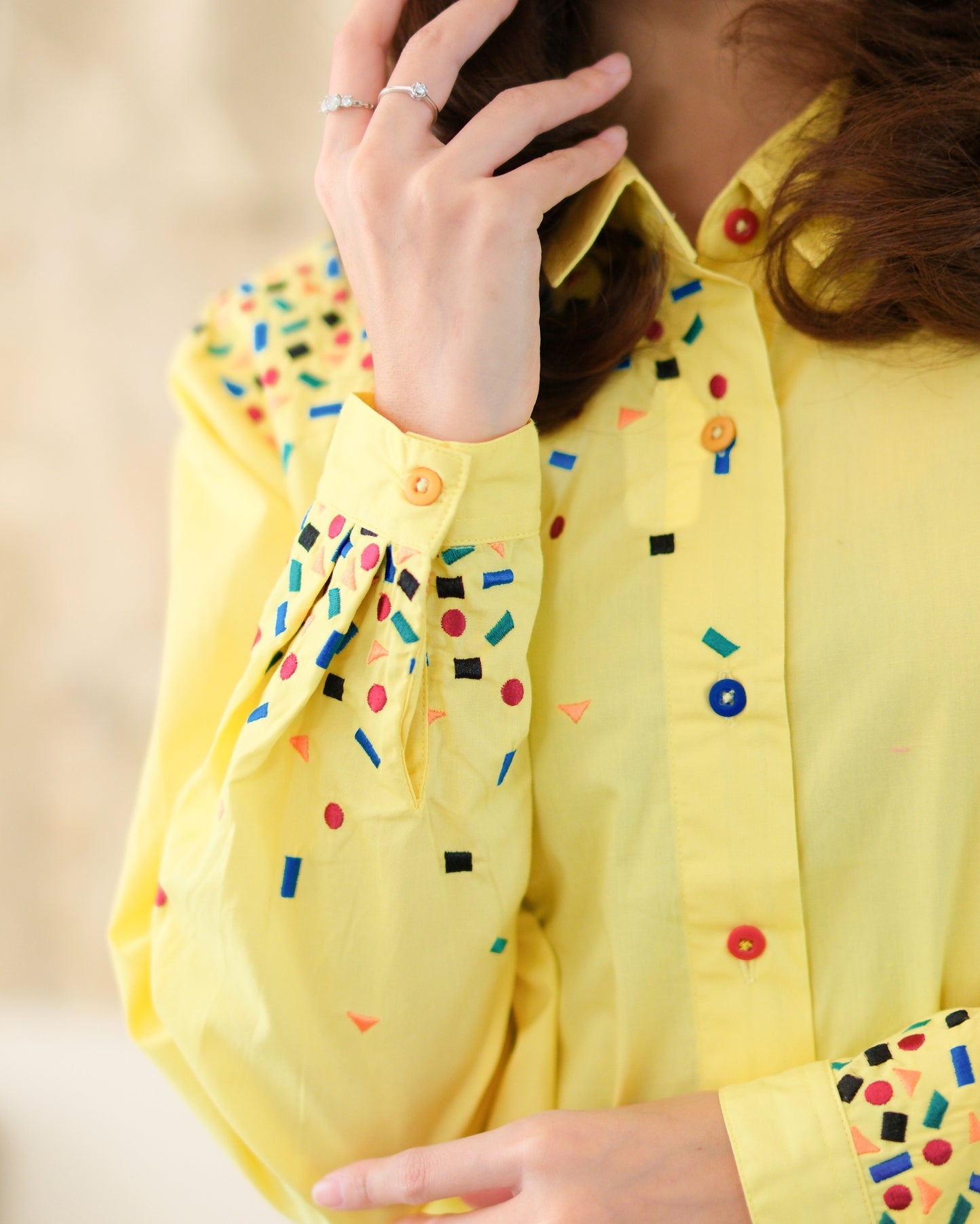 Mille Embro Matching set Yellow