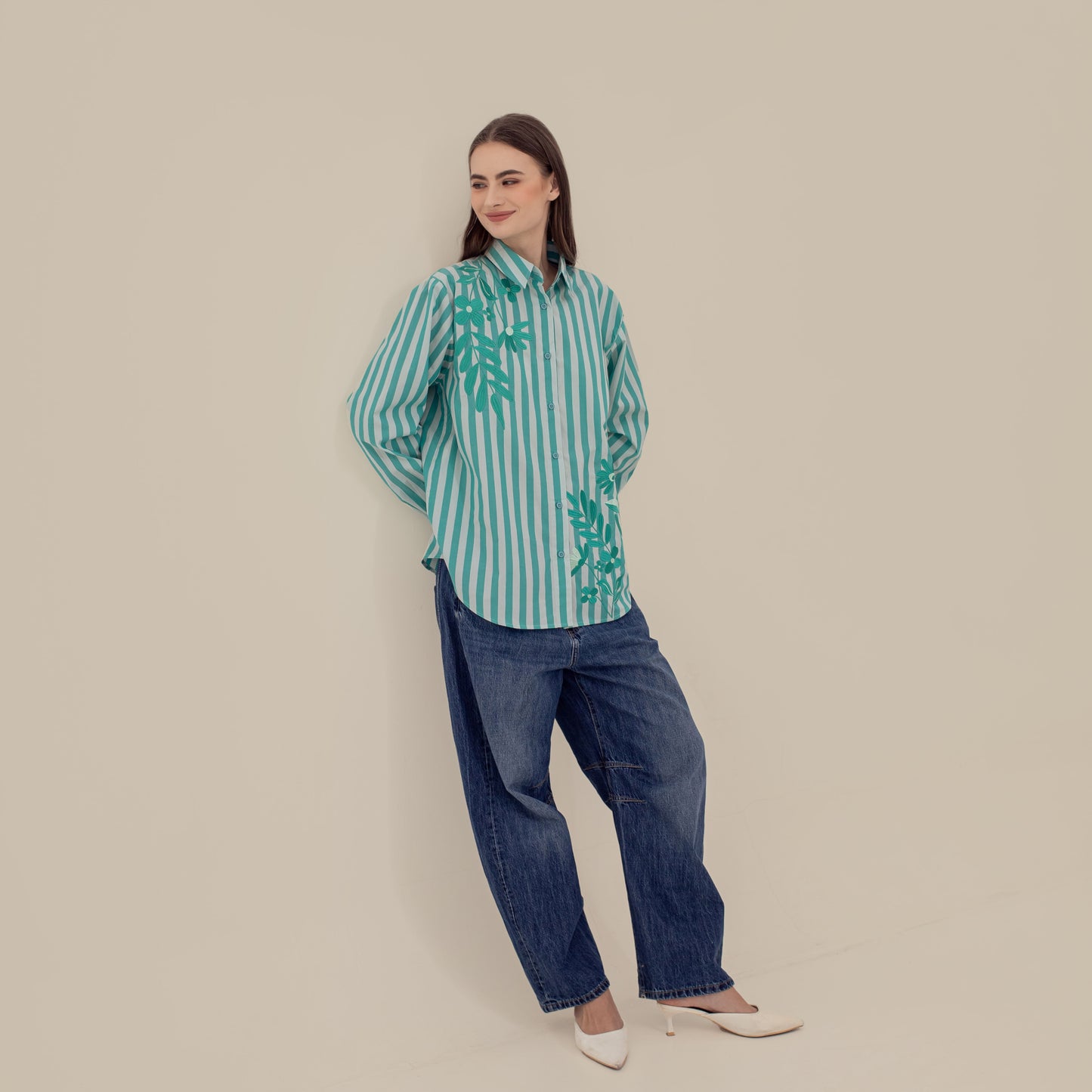 HANNIYA STRIPE GREEN
